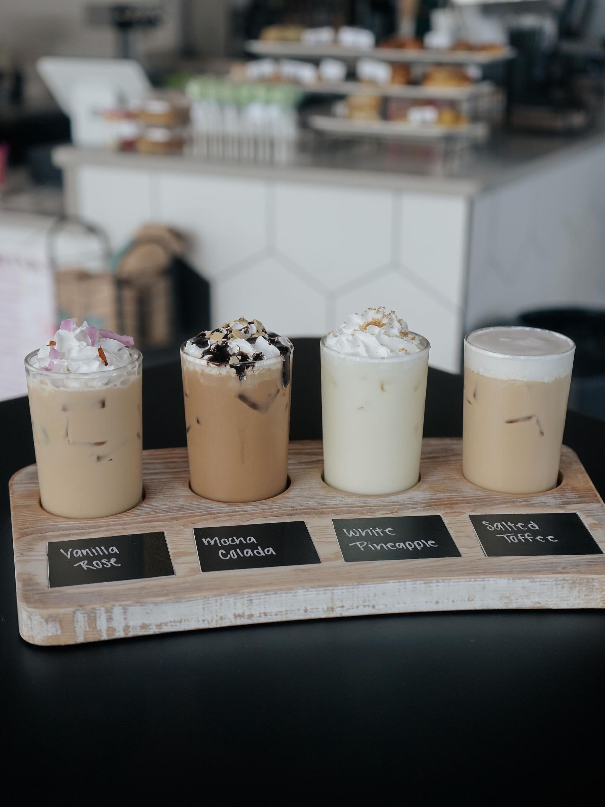 ☀️ SUMMER LAUNCH TOMORROW ☀️
4 brand new flights + our full summer drink lineup drop tomorrow, 5/13￼ 👀

New flights, new seasonal drinks, all the summer vibes ☕️🌴

Available at all locations starting tomorrow while supplies last 💛