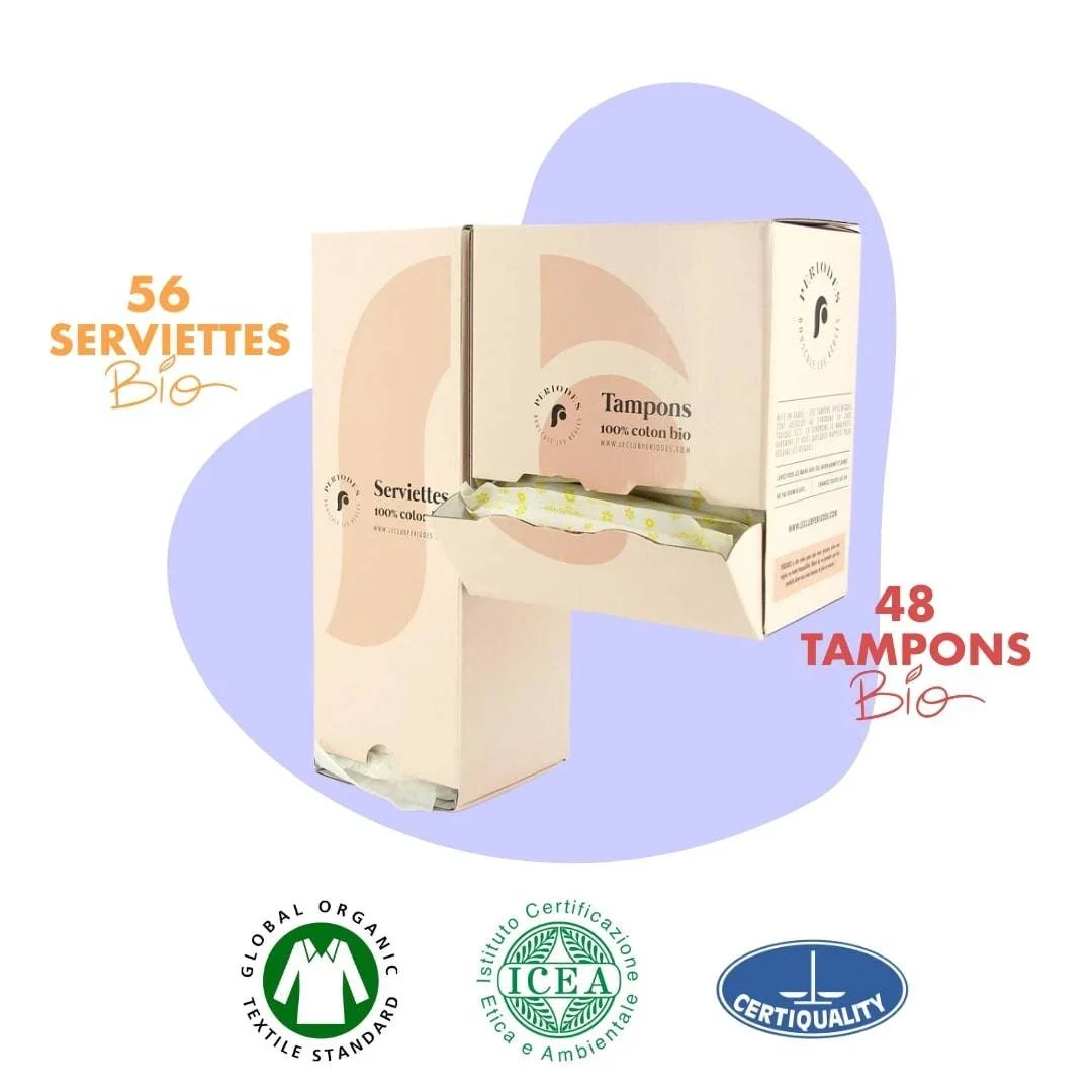 Lot De 120 Sachets Hygiéniques Refermables Pour Serviettes Et Tampons - Hygiène Féminine