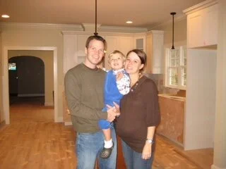 Our family of 3. December 2007