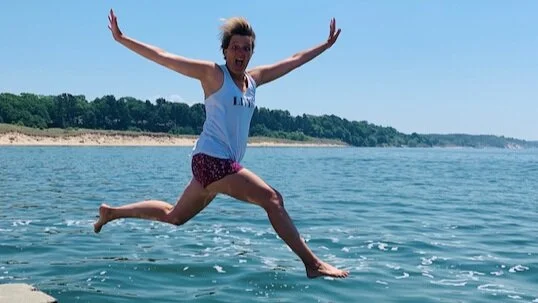 Finding myself at Lake Michigan