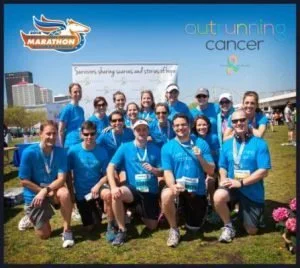 outrunning cancer!