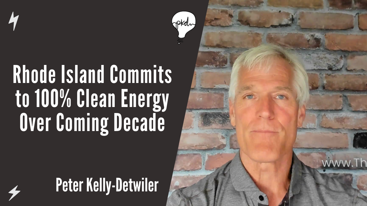 Rhode Island Commits to 100% Clean Energy Over Coming Decade