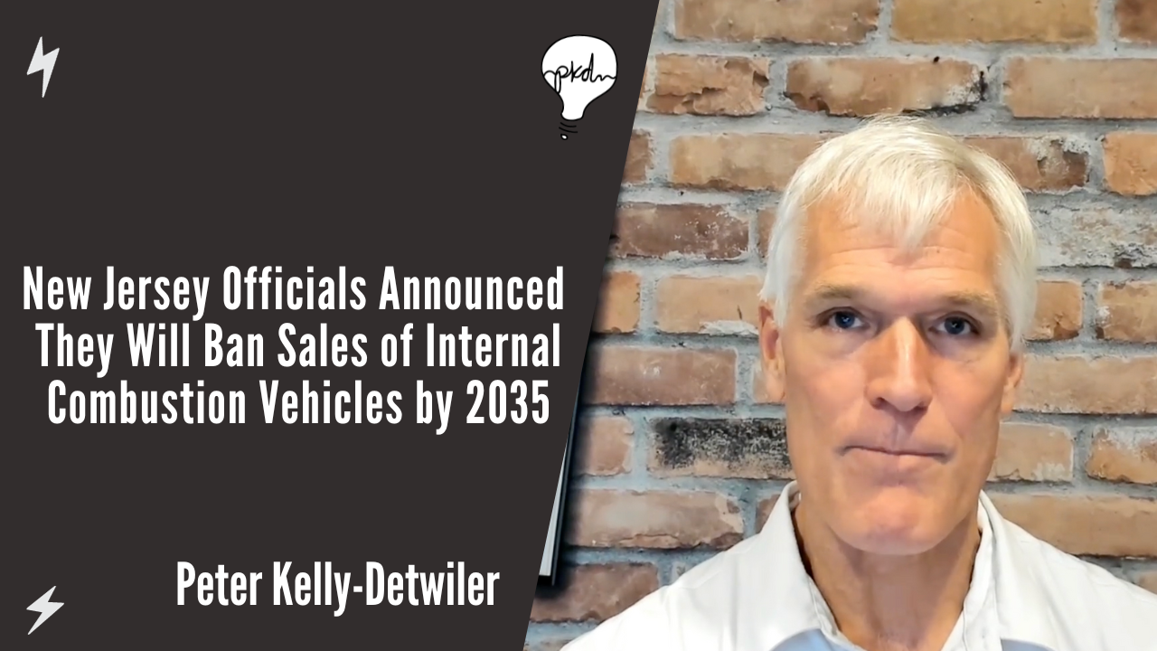 New Jersey Officials Announced They Will Ban Sales of Internal Combustion Vehicles by 2035