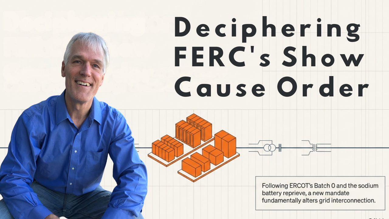 FERC Issues Show Cause Orders to Six Regional Grid Operators