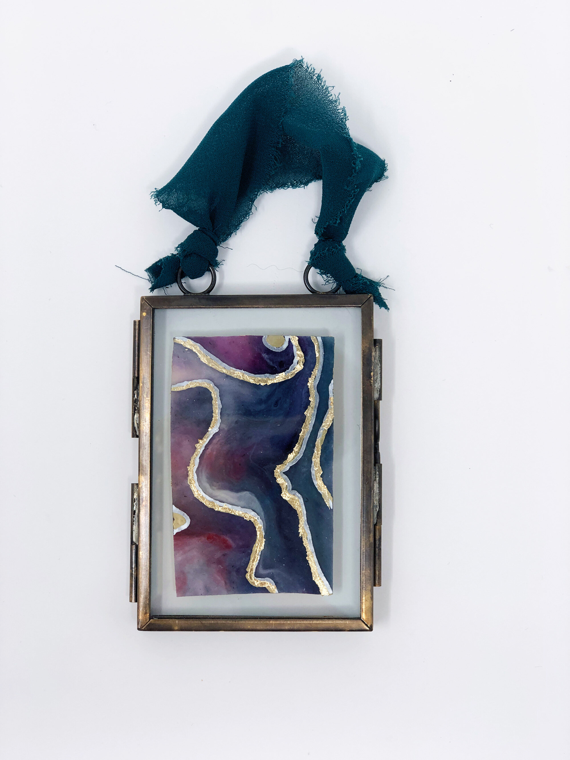 Here Comes the Sun Holiday Ornament no.3  |  2"x3"