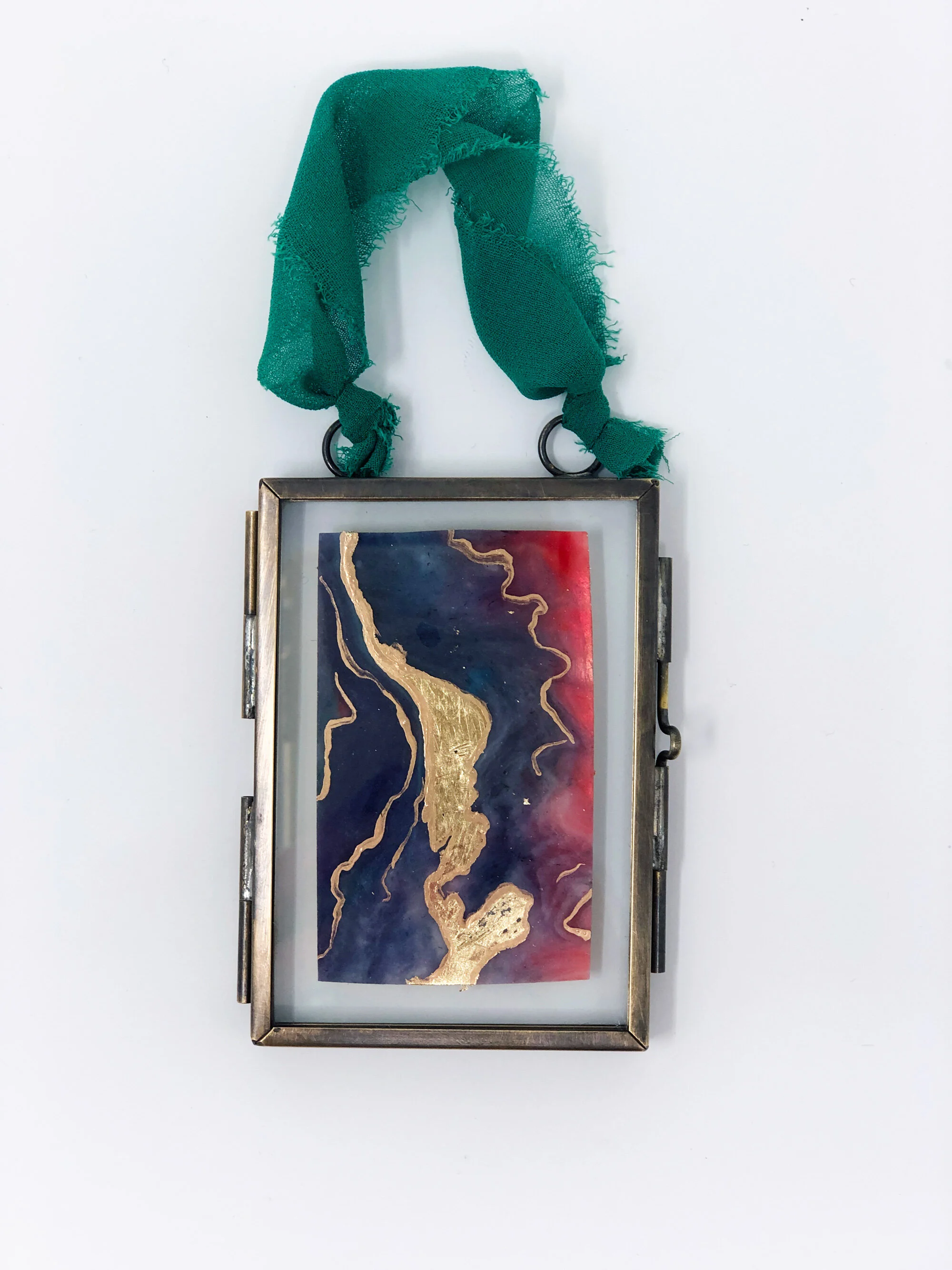 Here Comes the Sun Holiday Ornament no.9  |  2"x3"