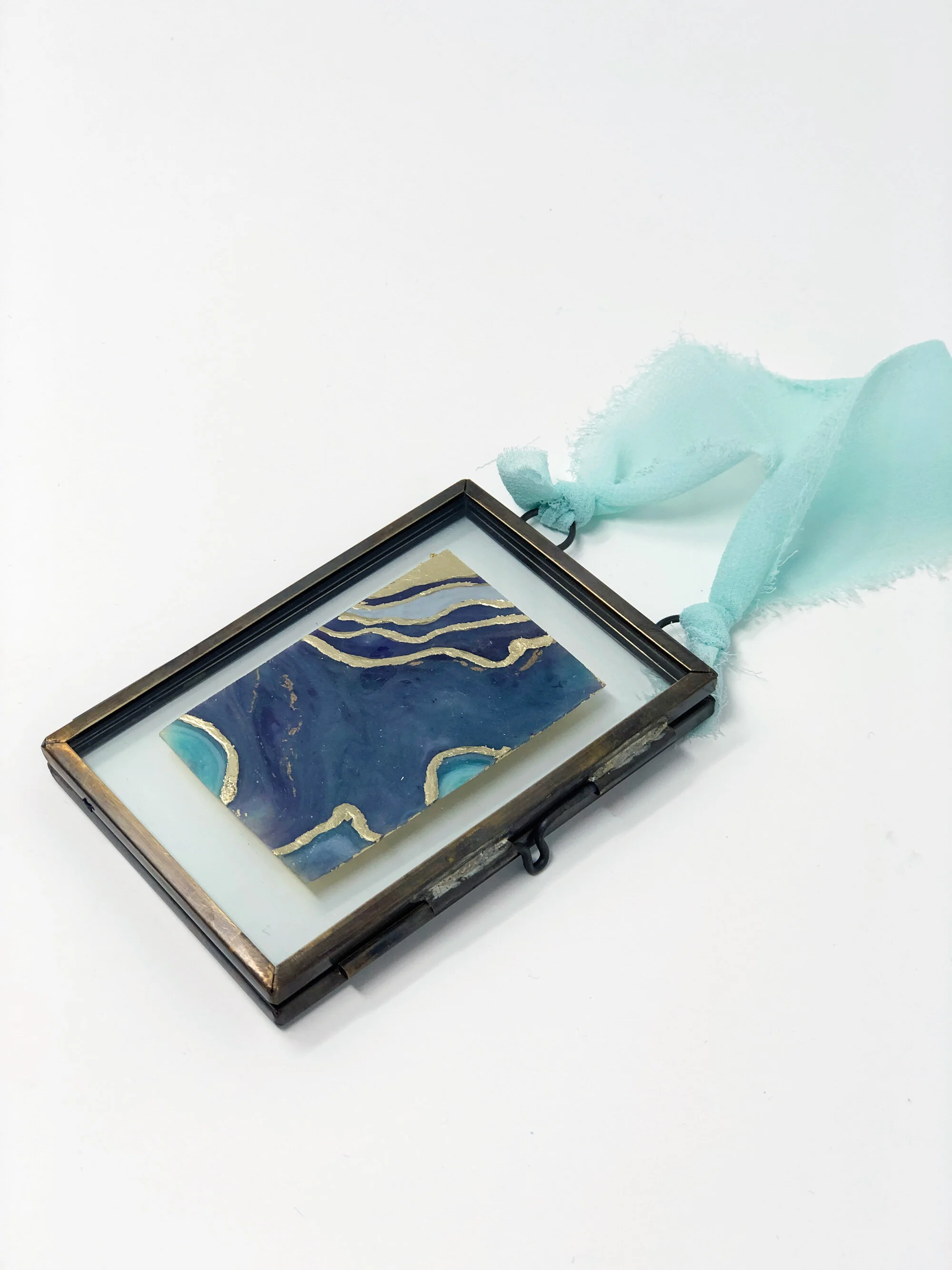 Here Comes the Sun Holiday Ornament no.8  |  2"x3"