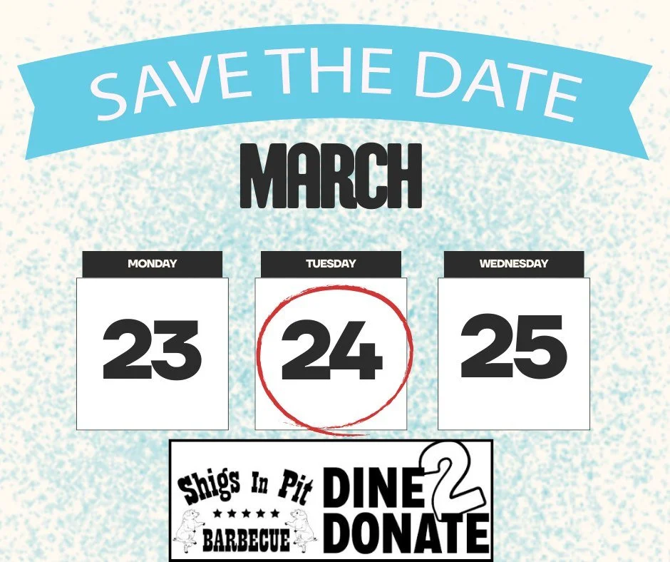 Dine &amp; Donate at Shigs In Pit BBQ- Fort Wayne! 