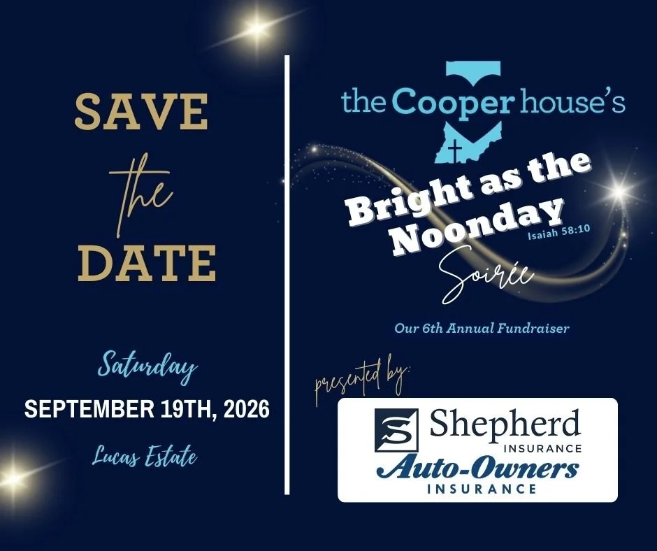 Save the Date | Bright as the Noonday Soiree | September 19th, 2026 | Carmel, IN
