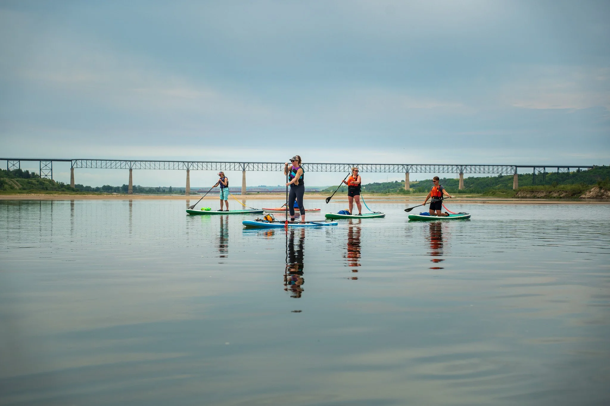 SUP, Sauna & Glamping at Camp Wolf Willow