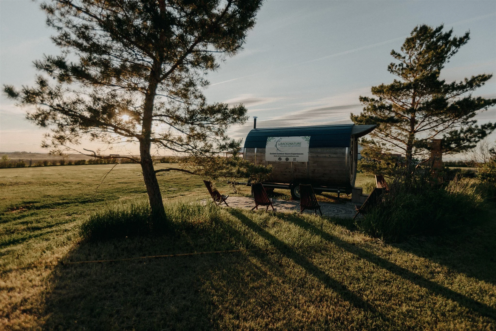 Sauna at Camp Wolf Willow