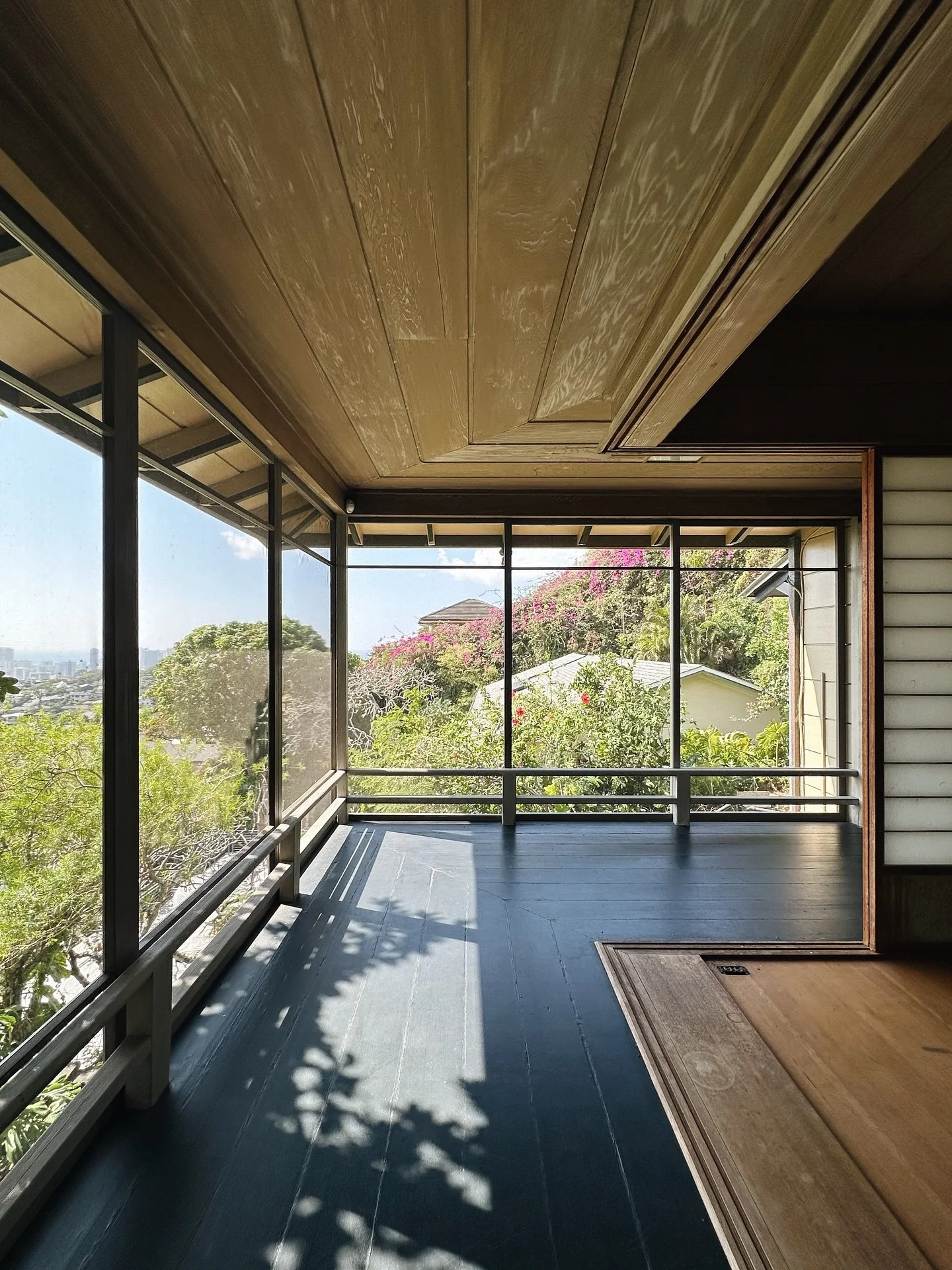 The historic preservation arm of Kokomo has been busy working on several personal residences from Hawaii’s mid century architects. Here at the Allen Johnson House, a remarkable structure dating back to 1938, we are assisting the new owners in i