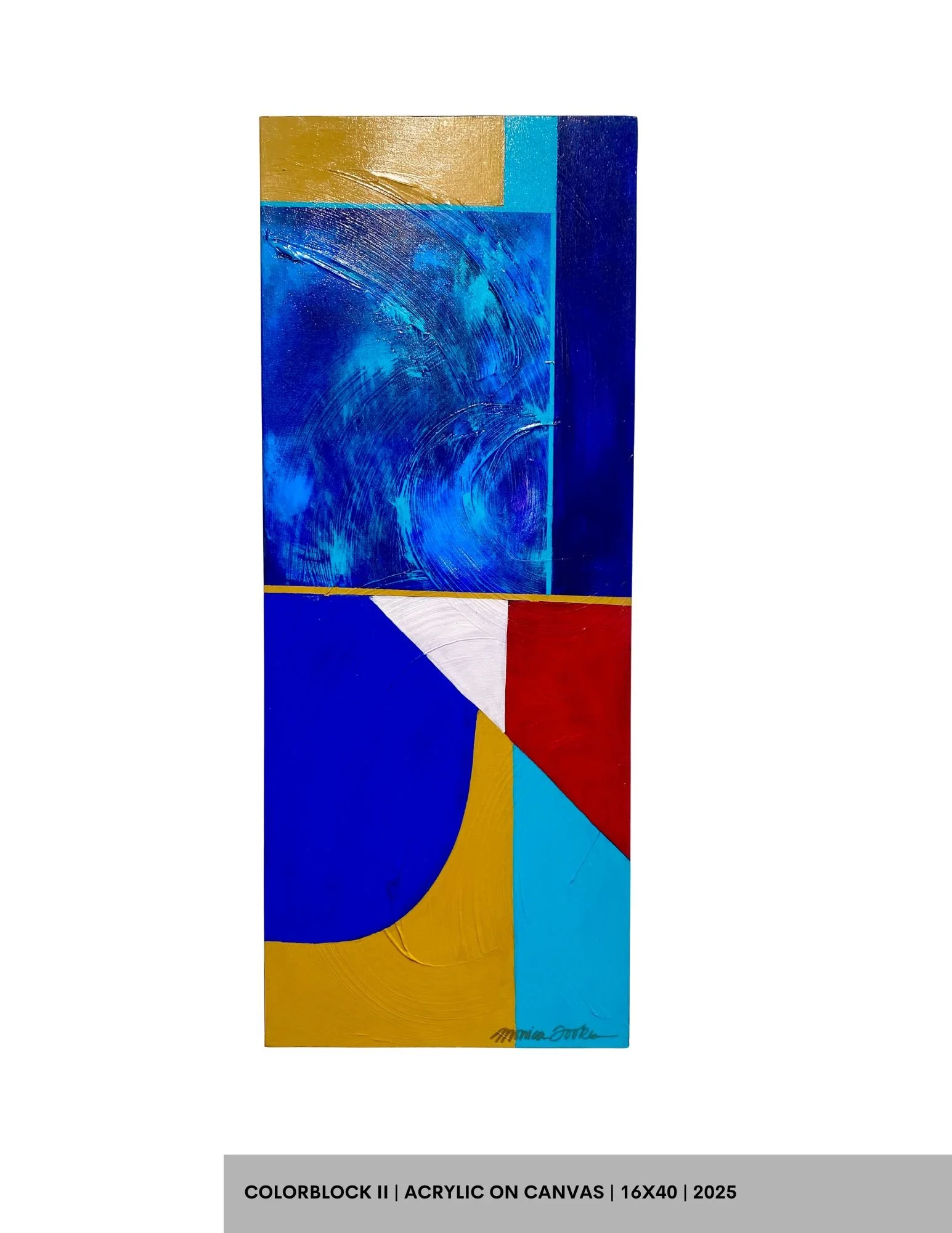 Colorblock II by Monica Tookes