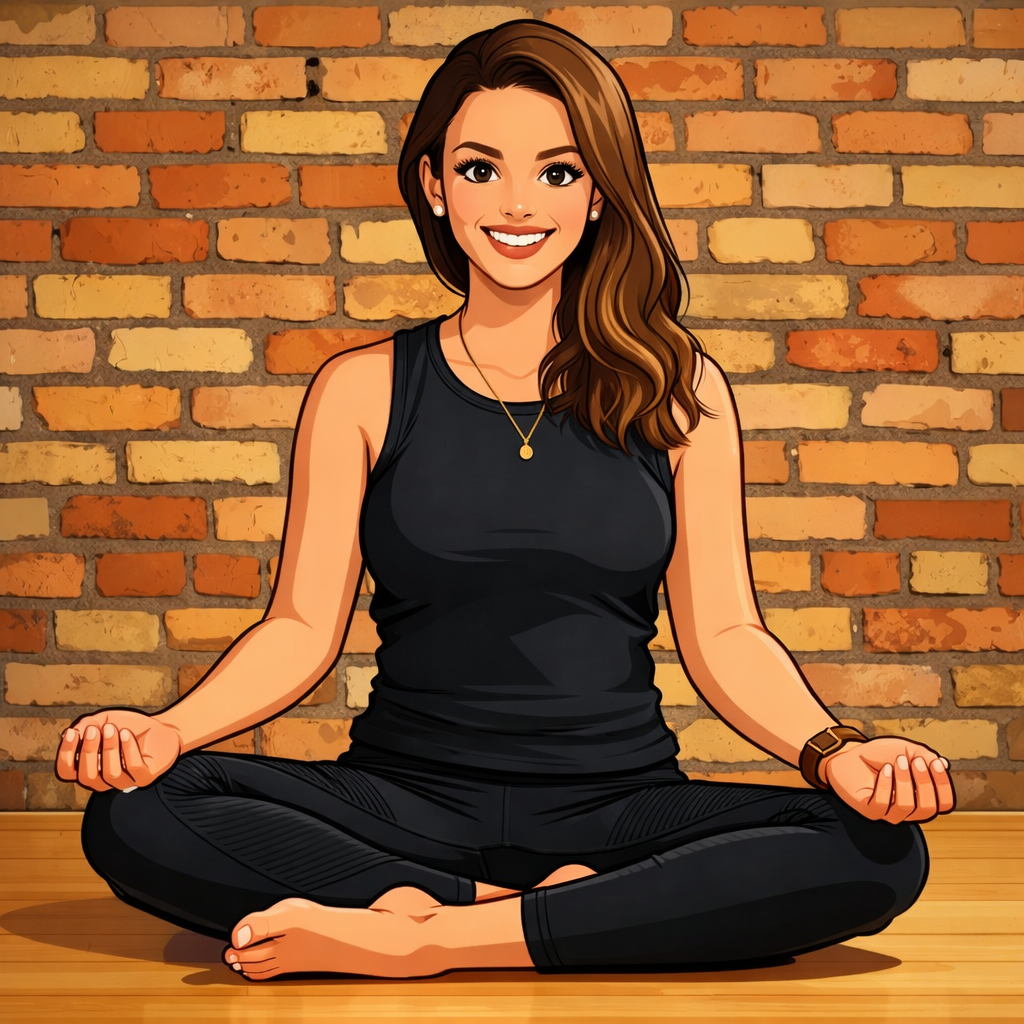 Serene lotus pose in warm surroundings.png