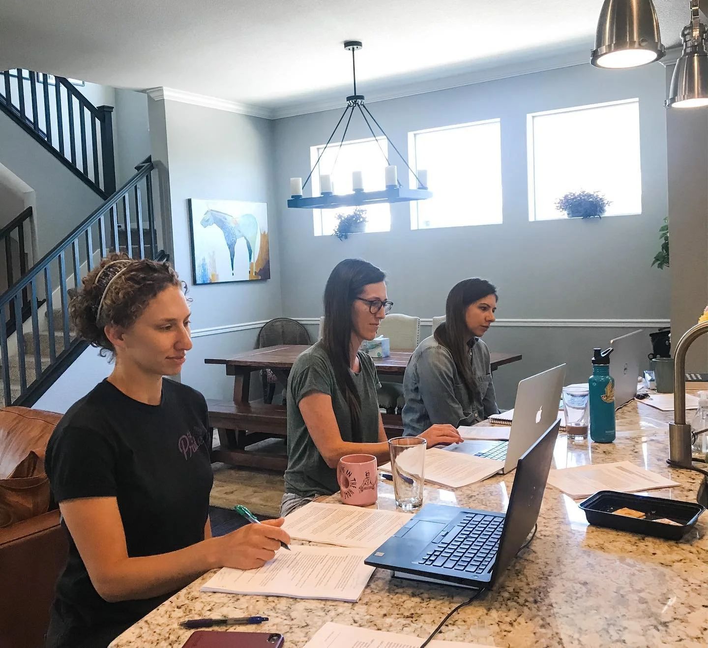 The learning never ends! Attending a virtual trauma training.