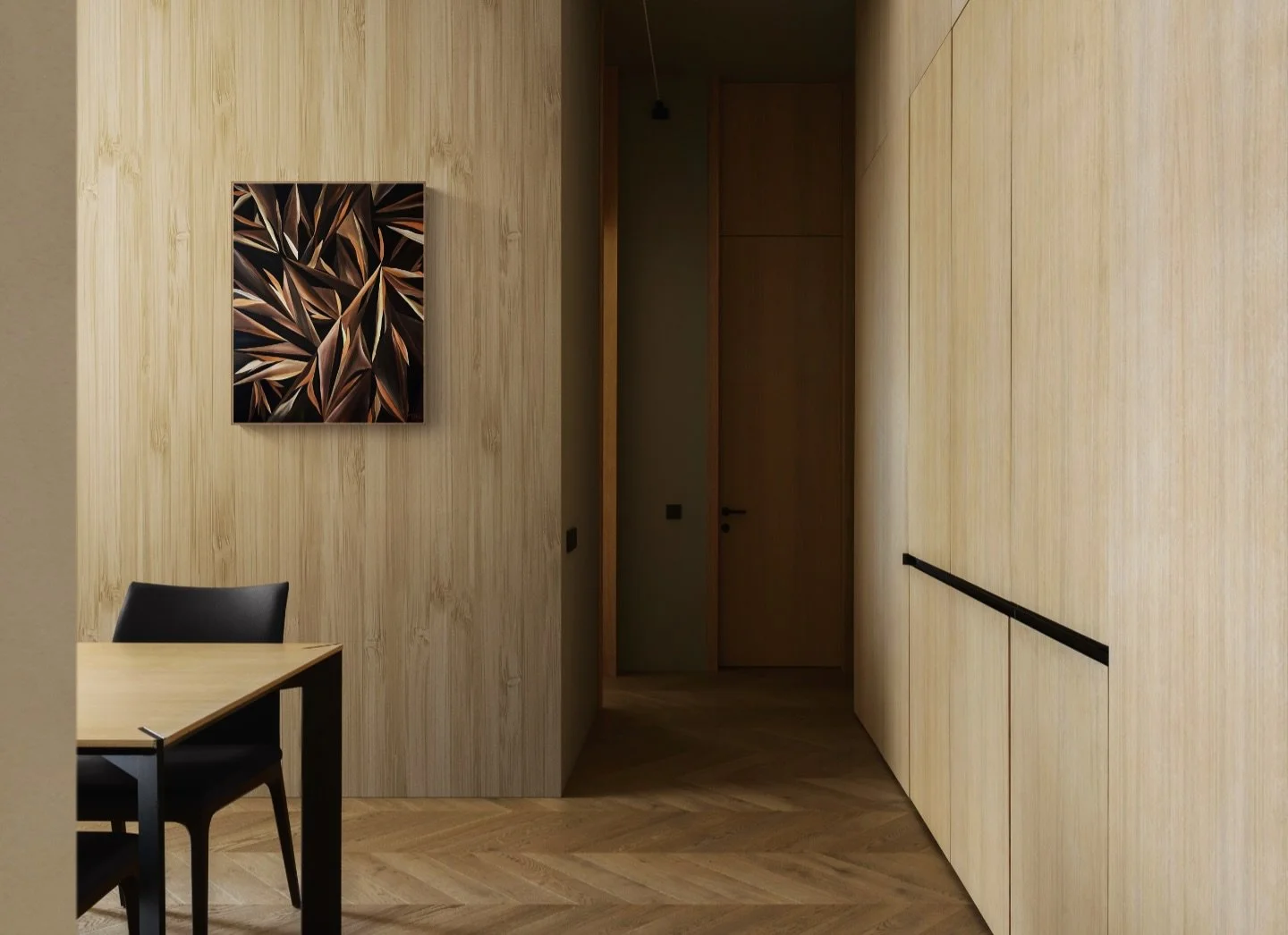 Stillness. Structure. Depth | Where art becomes architecture.
This earthy original painting lives in the quiet tension between structure and flow - sharp geometry softened by organic movement.

Explore link in bio to explore my latest works 💫

#arti