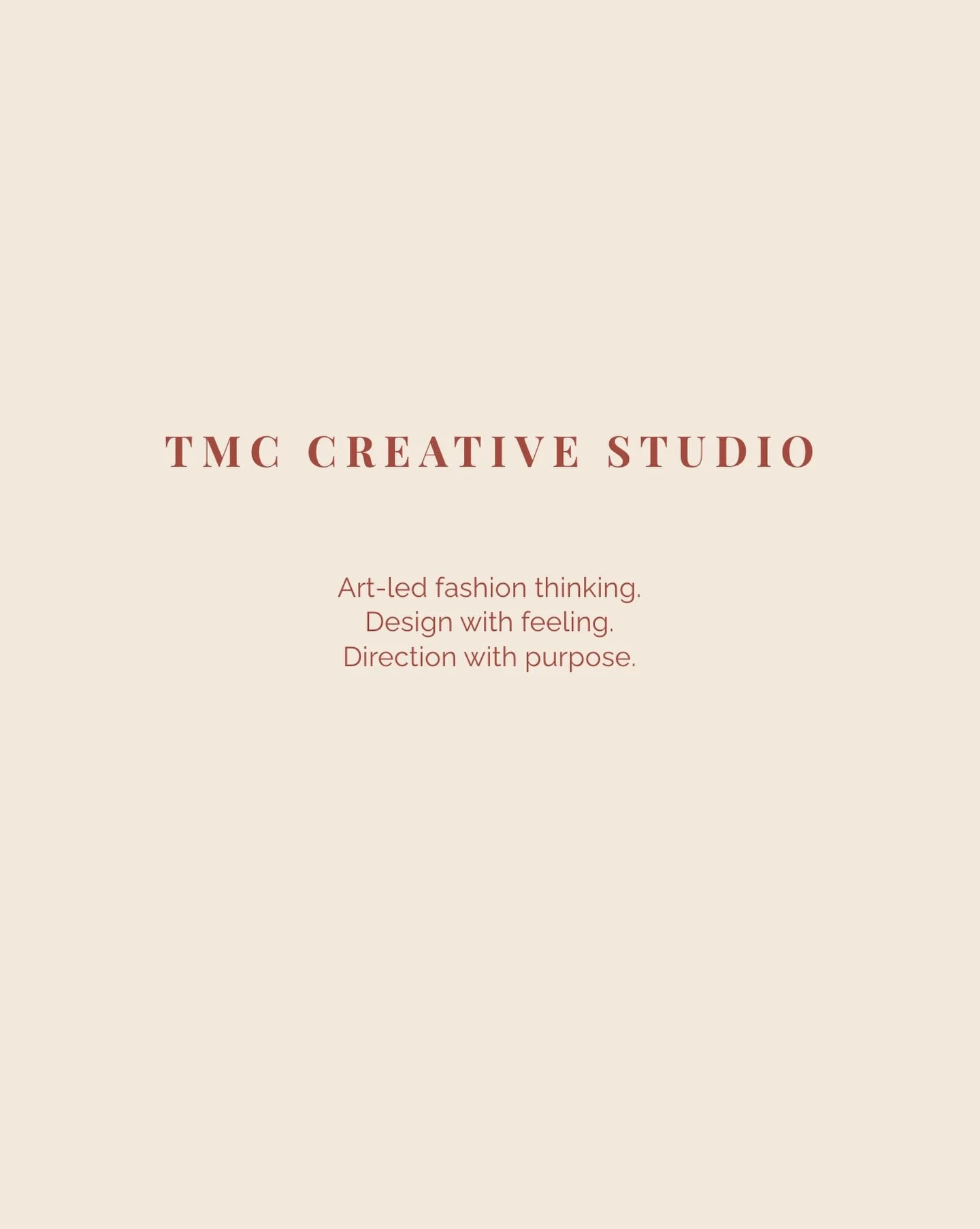 TMC Creative is where my background in fashion meets my practice as a fine artist, supported by years of hands-on industry experience.
I work with brands to shape strong visual identities through colour, textiles and creative direction, while also gu