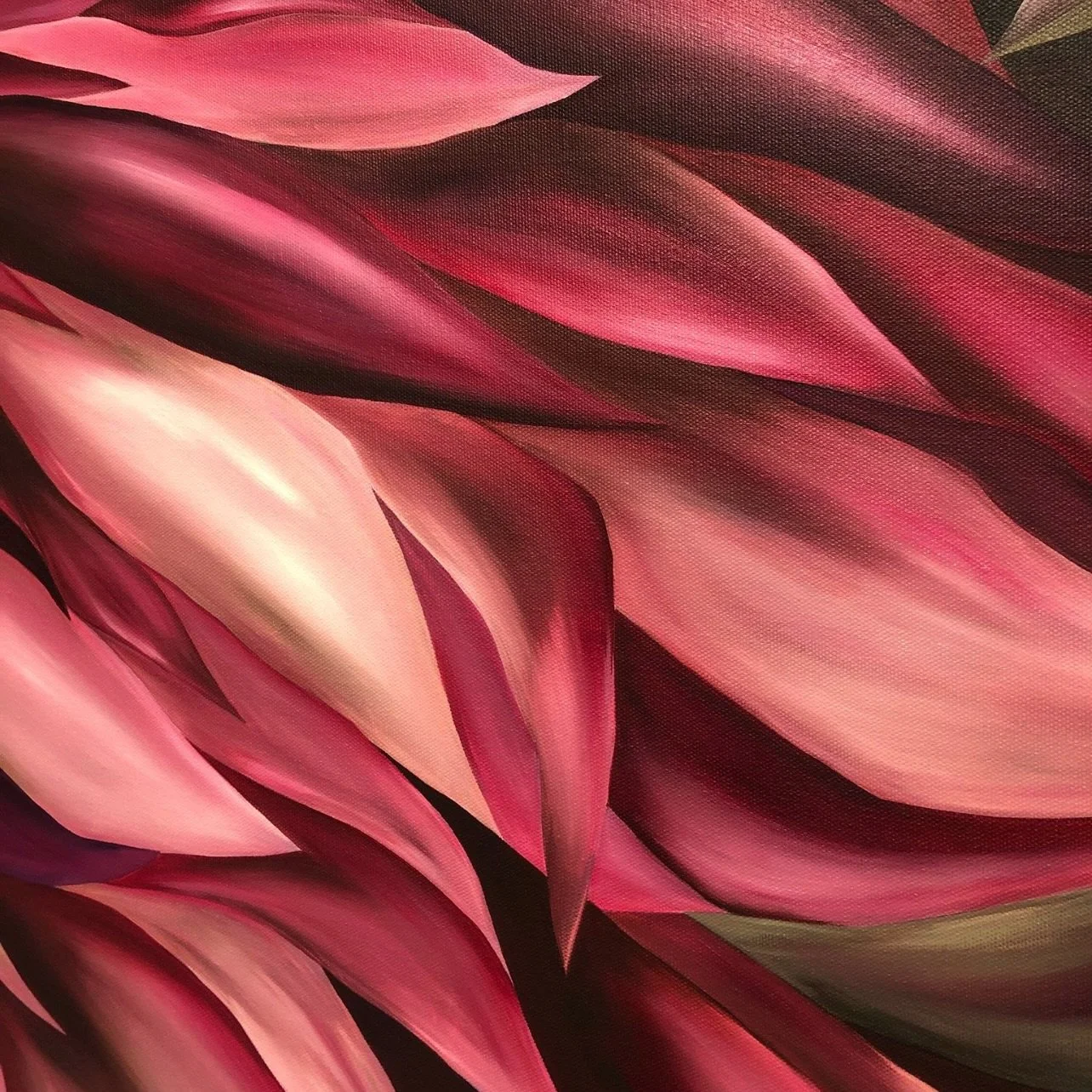 Flow &amp; Fluidity 🥀 

#taracunniffeartist
#contemporaryart
#fineart
#botanicals