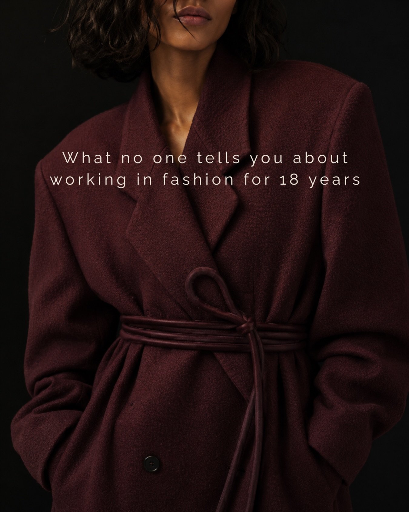 It changes how you see everything. Not just clothes.

The way a room is styled. The way a brand speaks. The way someone walks into a meeting. You start reading signals everywhere: proportion, texture, restraint, and intention.

You stop seeing fashio