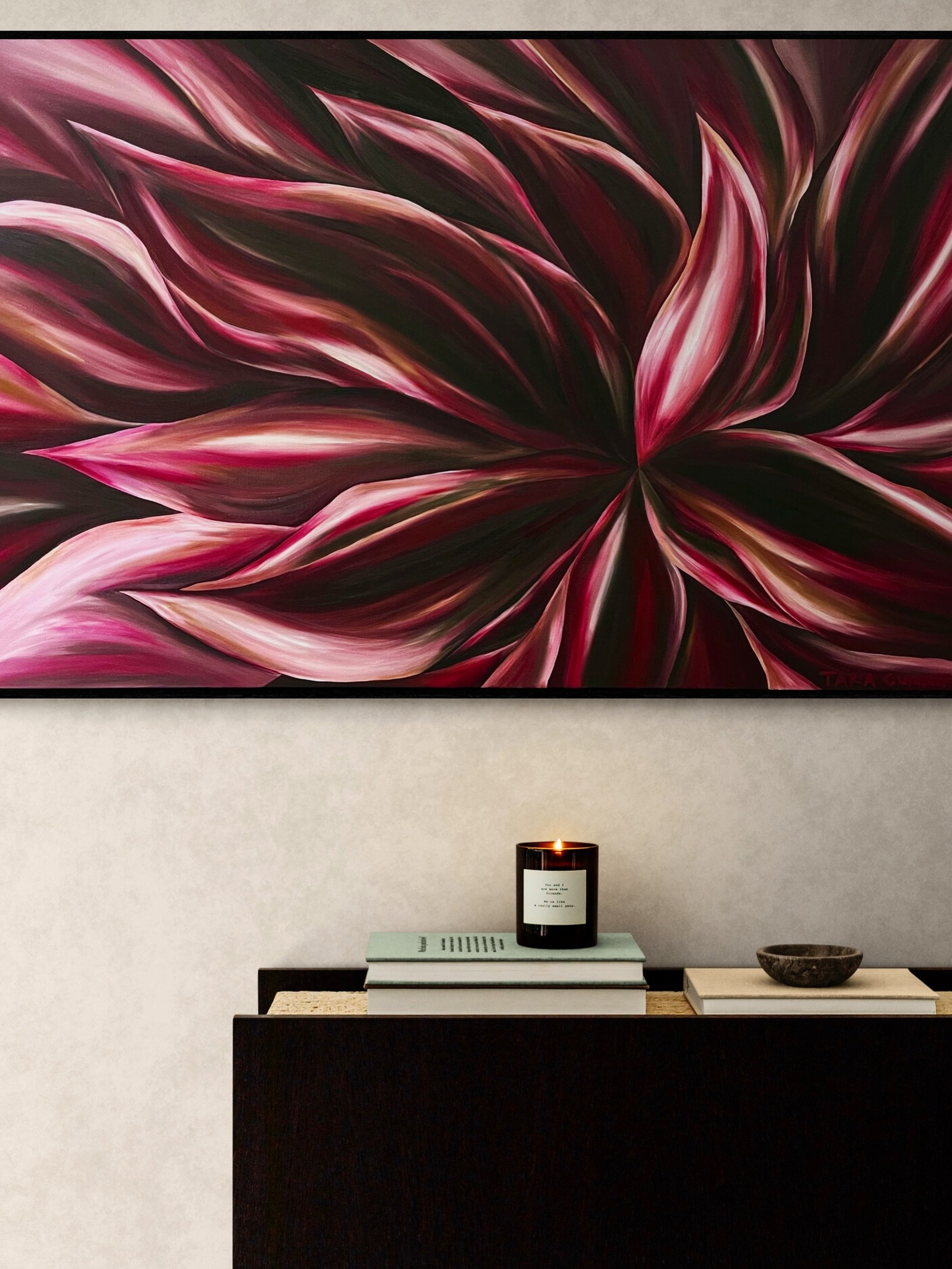 &lsquo;After Dark&rsquo;, Oil on canvas, 124.5cm x 78.5cm