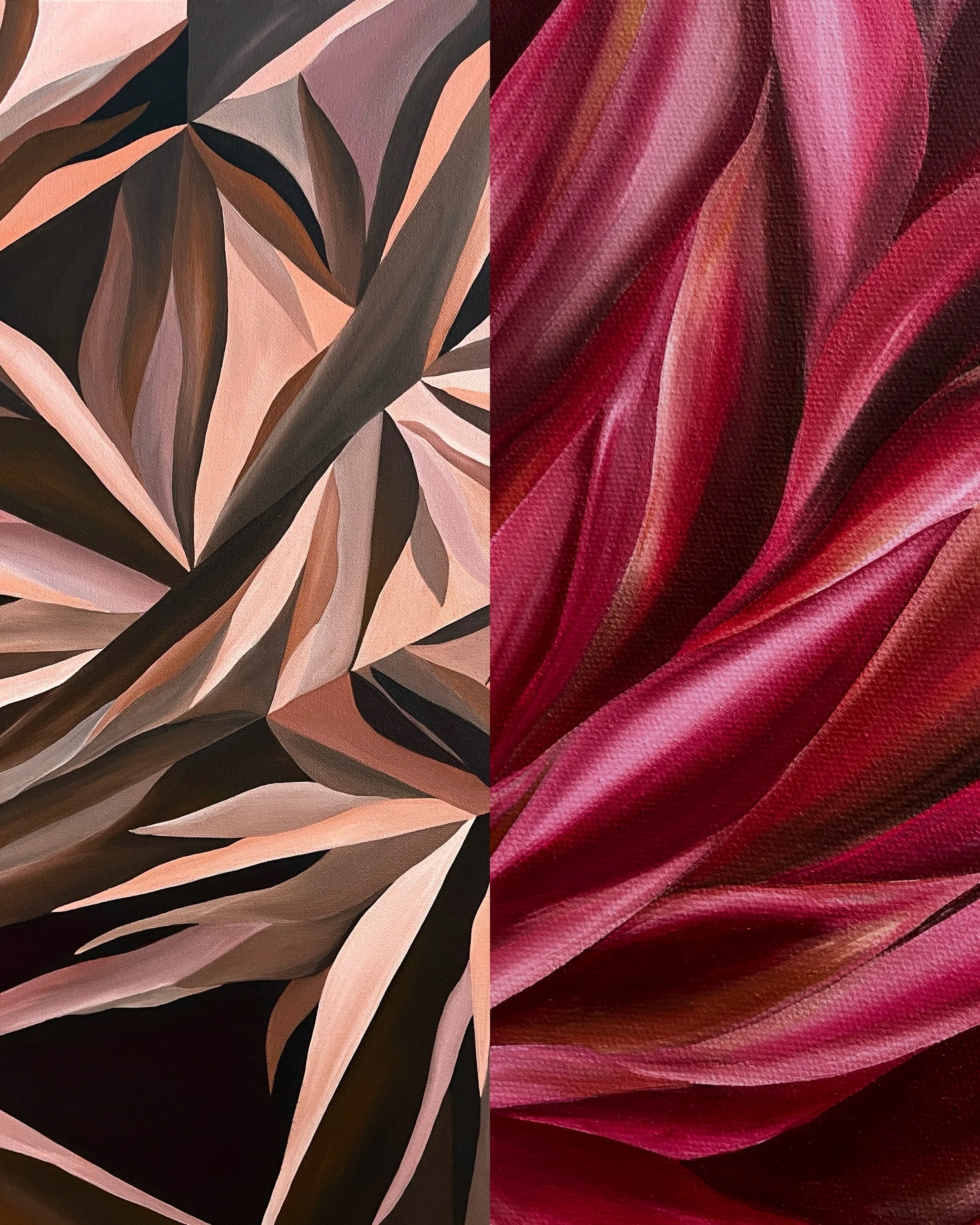 I&rsquo;ve never liked limiting myself to one creative approach.

Some paintings are more structured and precise, while others are driven by movement and fluidity. Both are part of how I love to paint. ✨