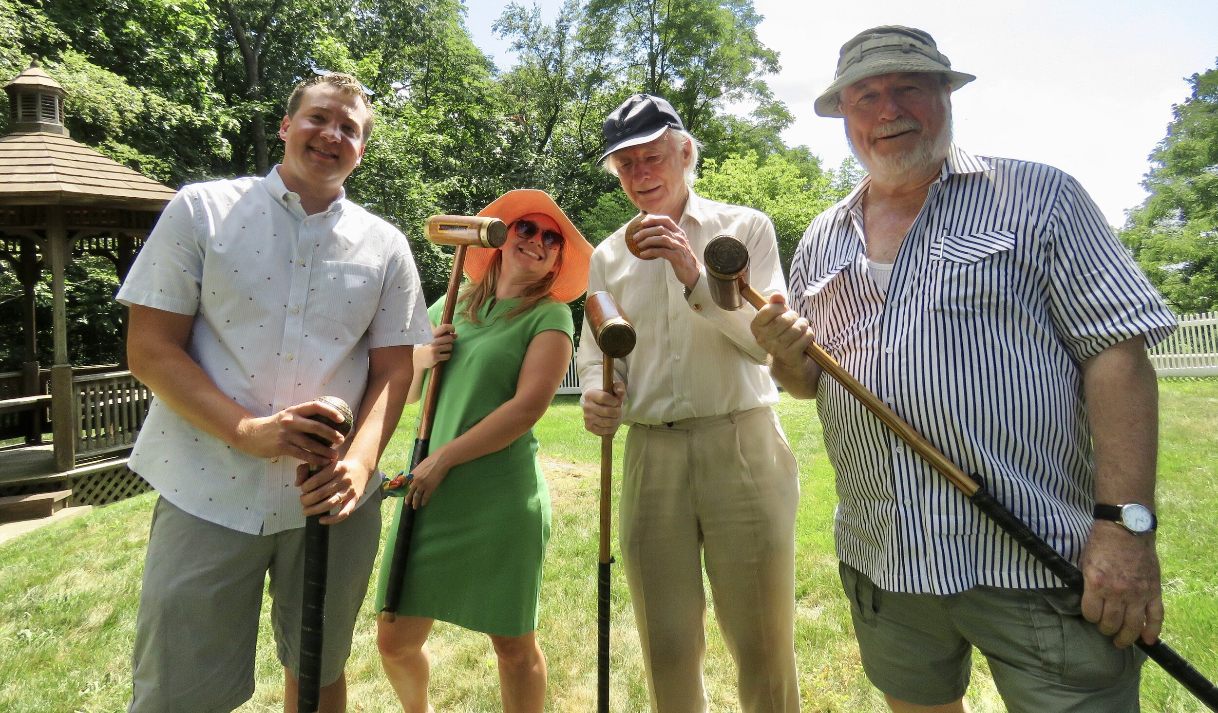 Croquet at Victoria House - July