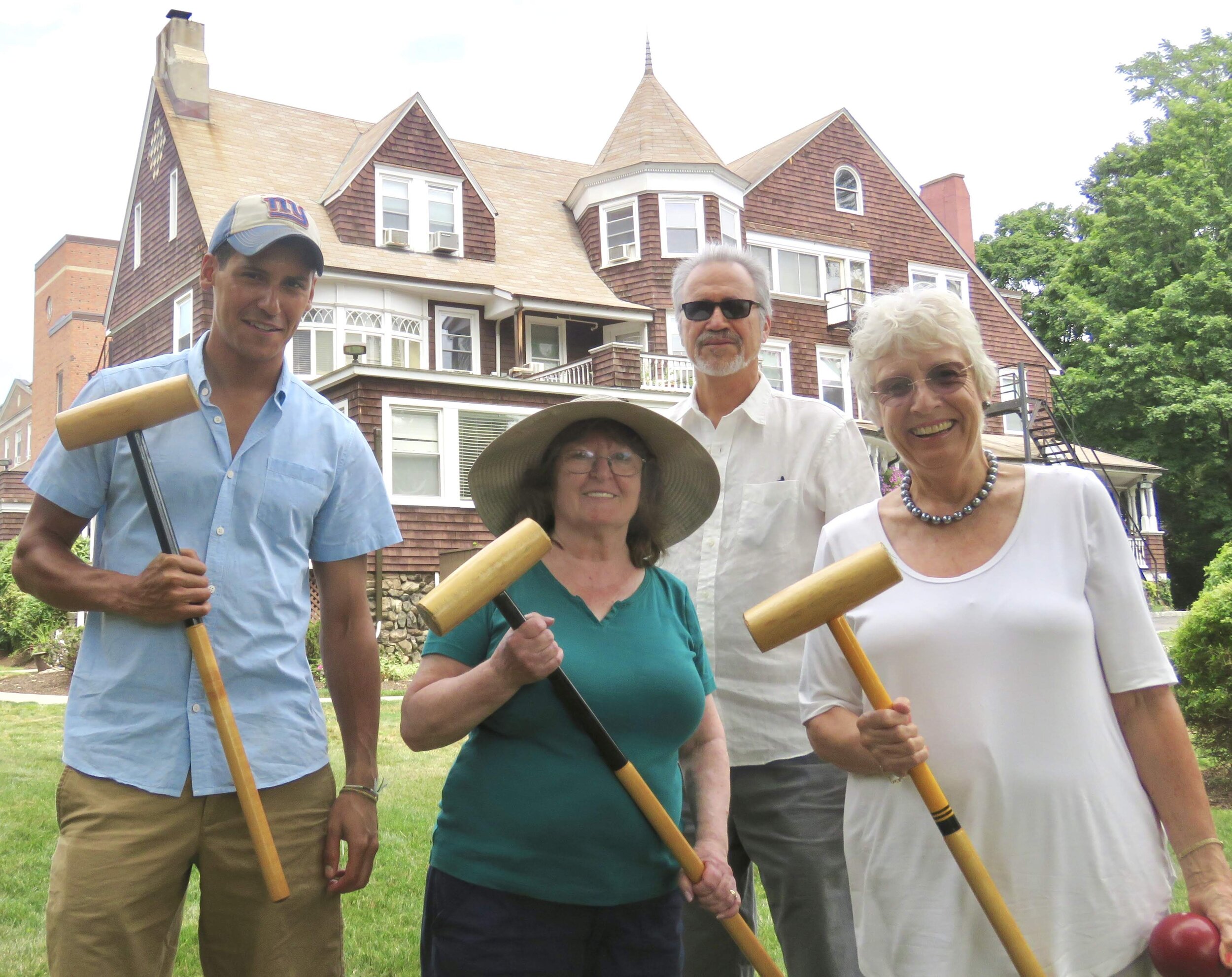 Croquet at Victoria House - July