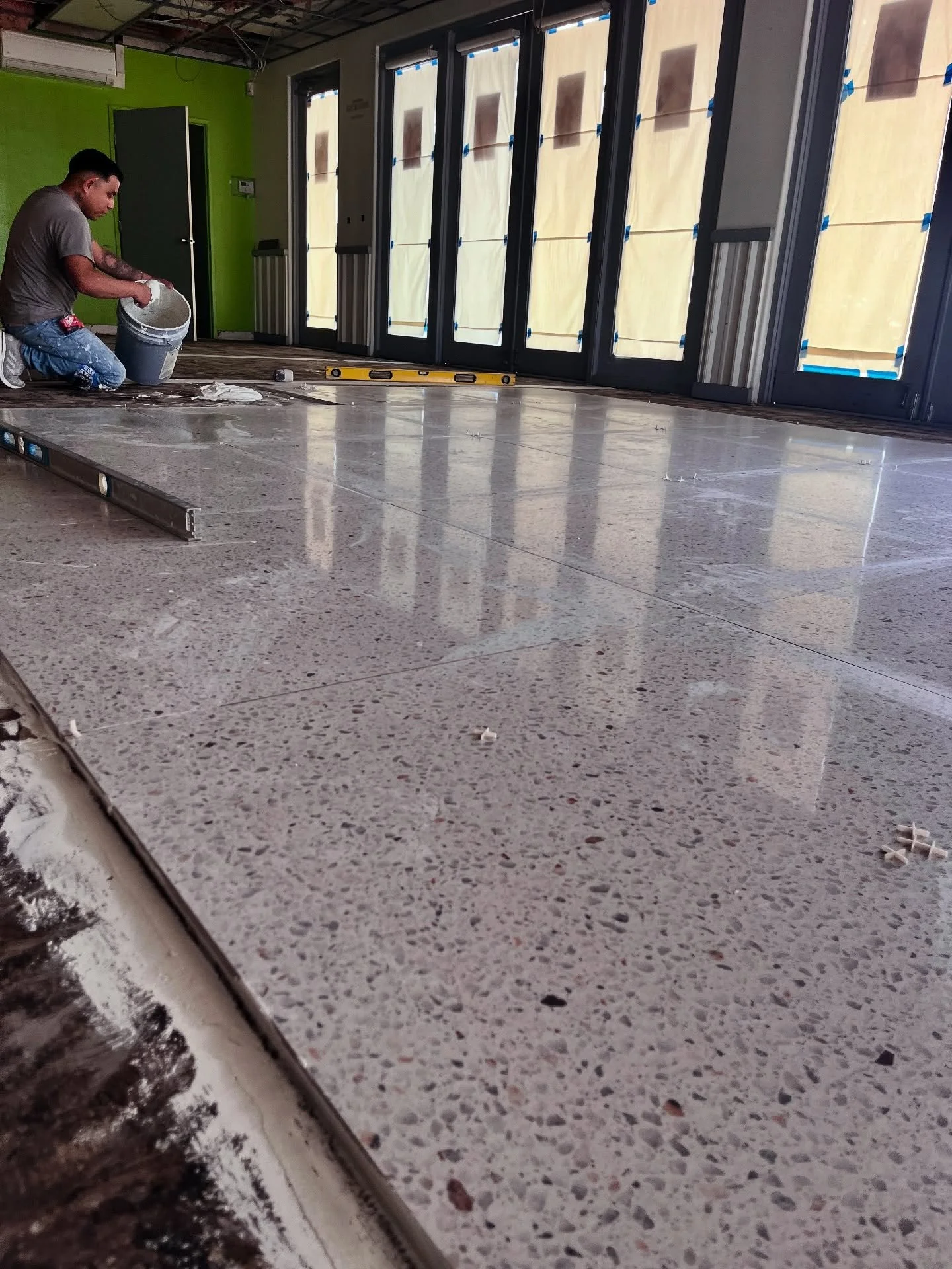 We are super excited to be designing the brand new, albeit retro-inspired, gelateria named @gelatoagogo opening soon in downtown Palm Springs. 🌴🍧🌴
And with that Italian flavor, what else would you want but that old school terrazzo floor&hellip; 🙌