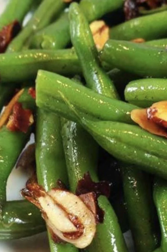Green Beans With Toasted Almonds