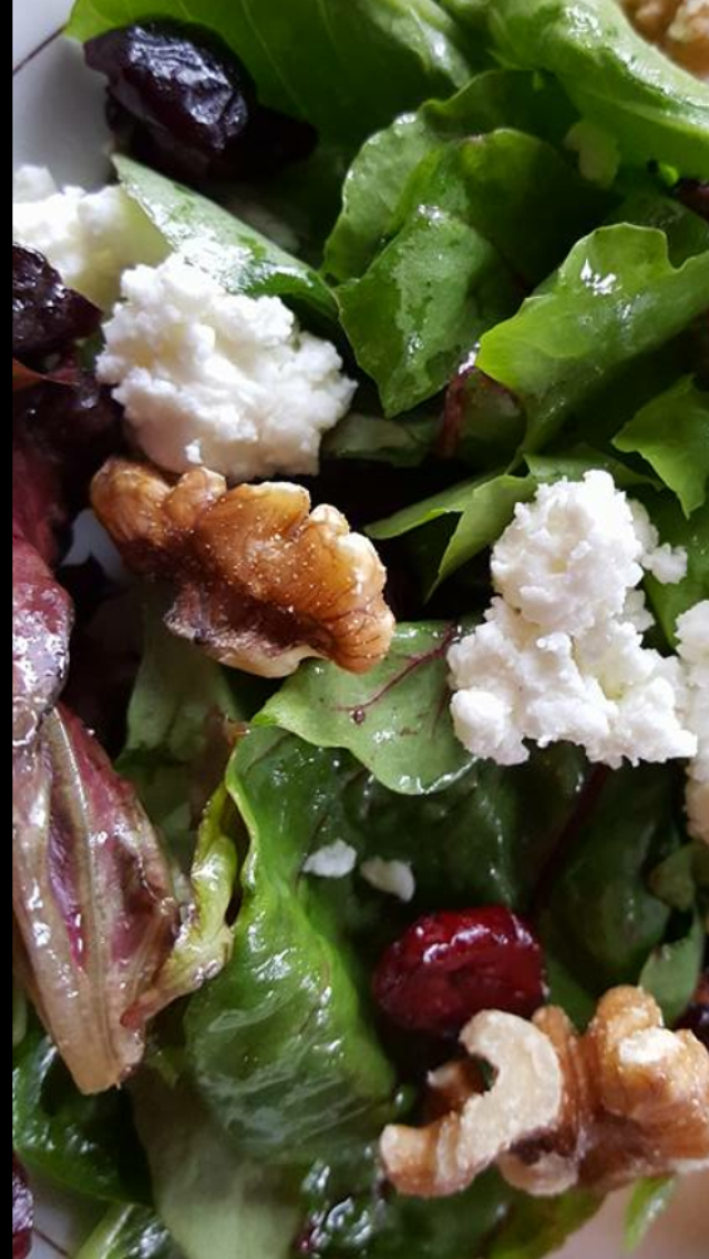 Candied Walnuts & Feta