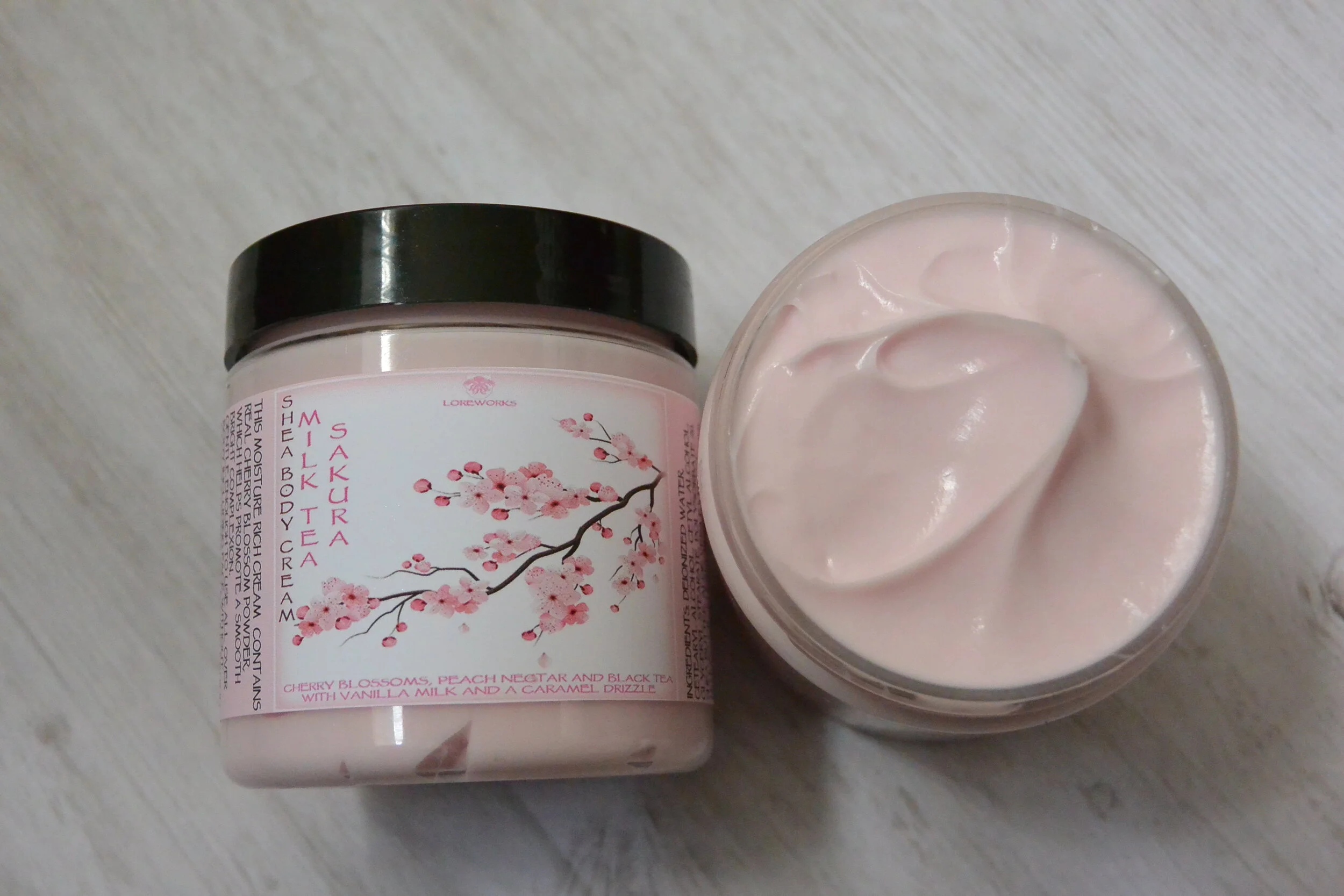 Sakura Milk Tea Shea Body Cream