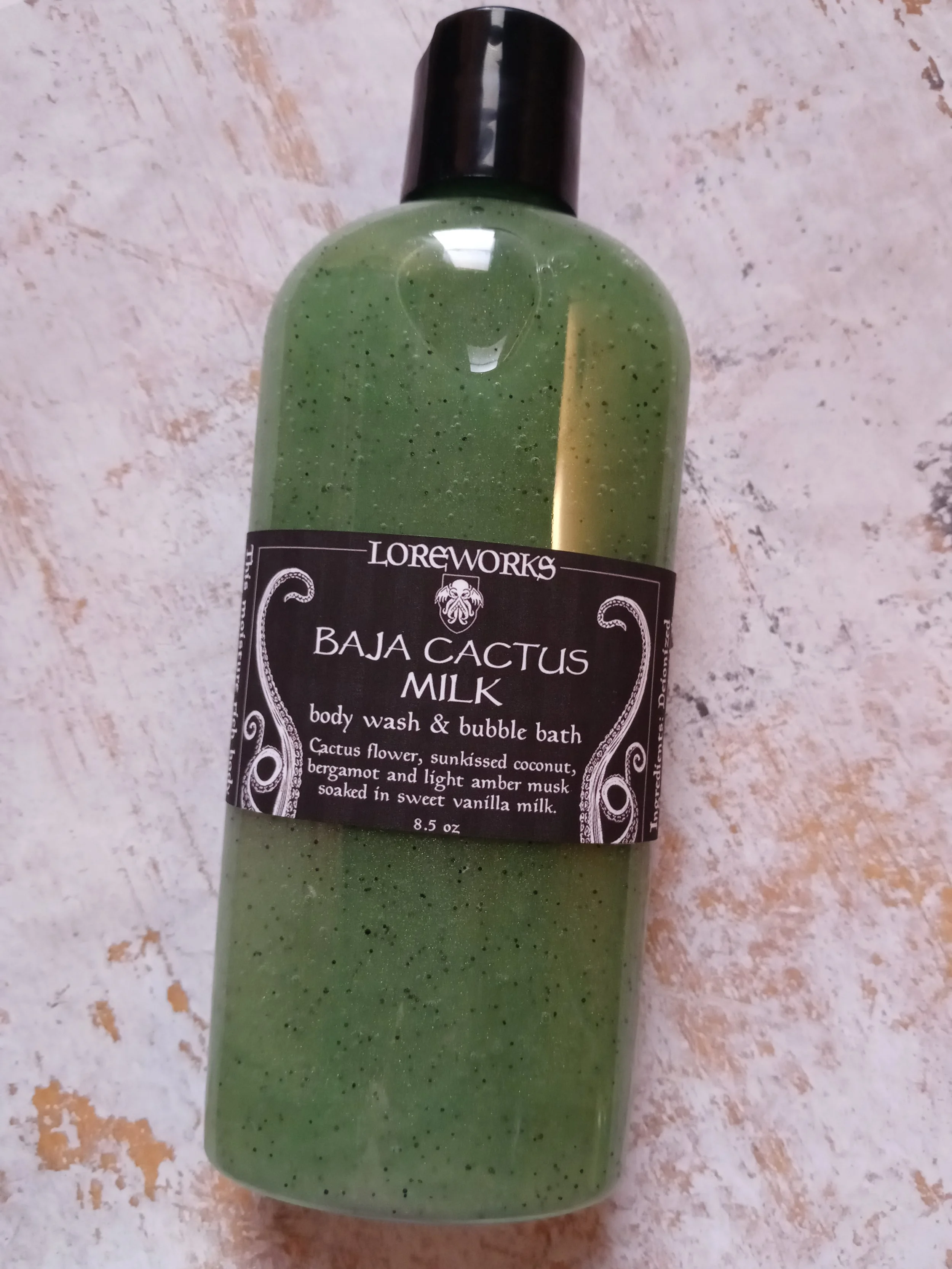 Baja Cactus Milk Efoliating Body Wash