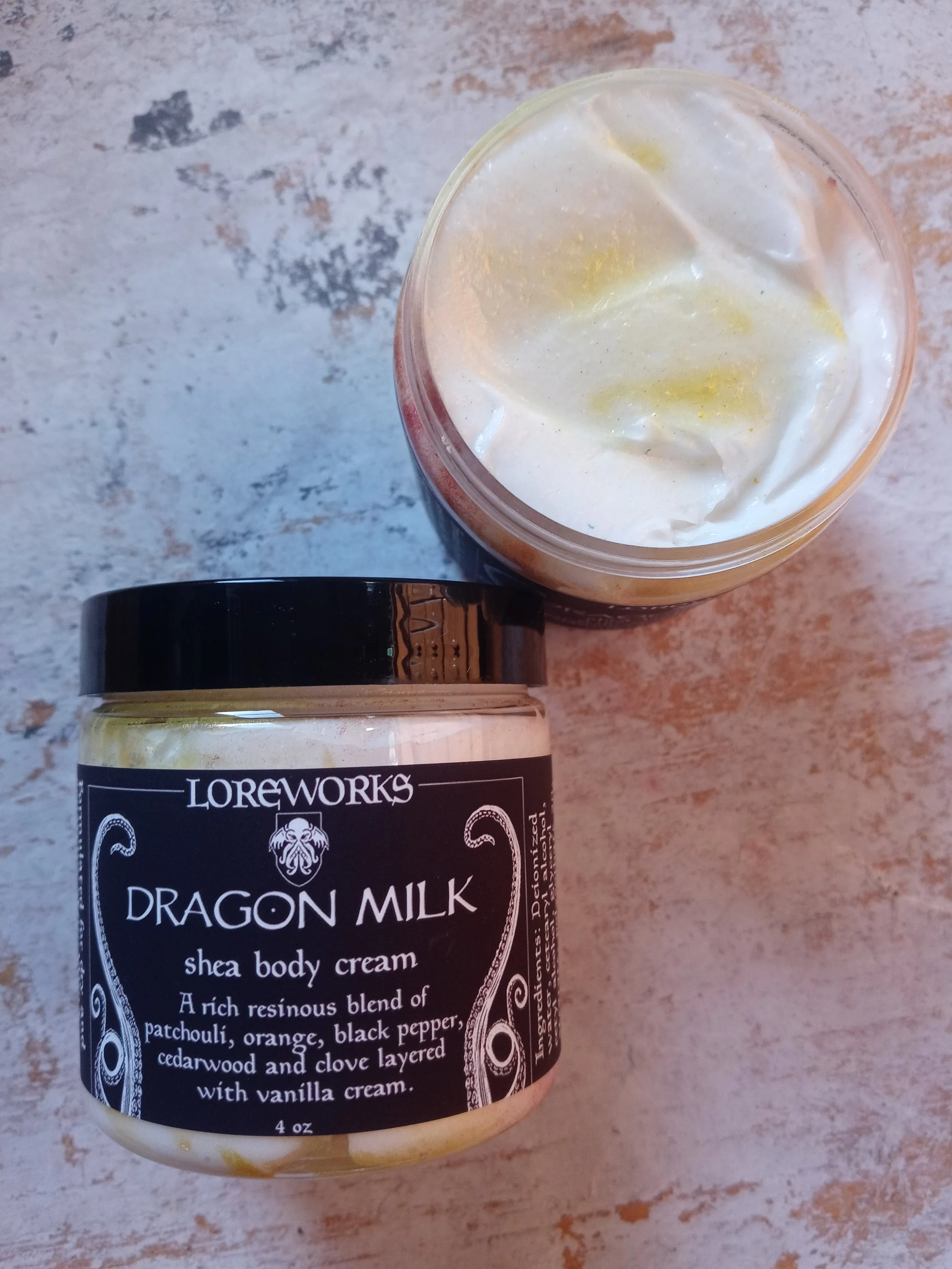 Dragon Milk Shea body Cream