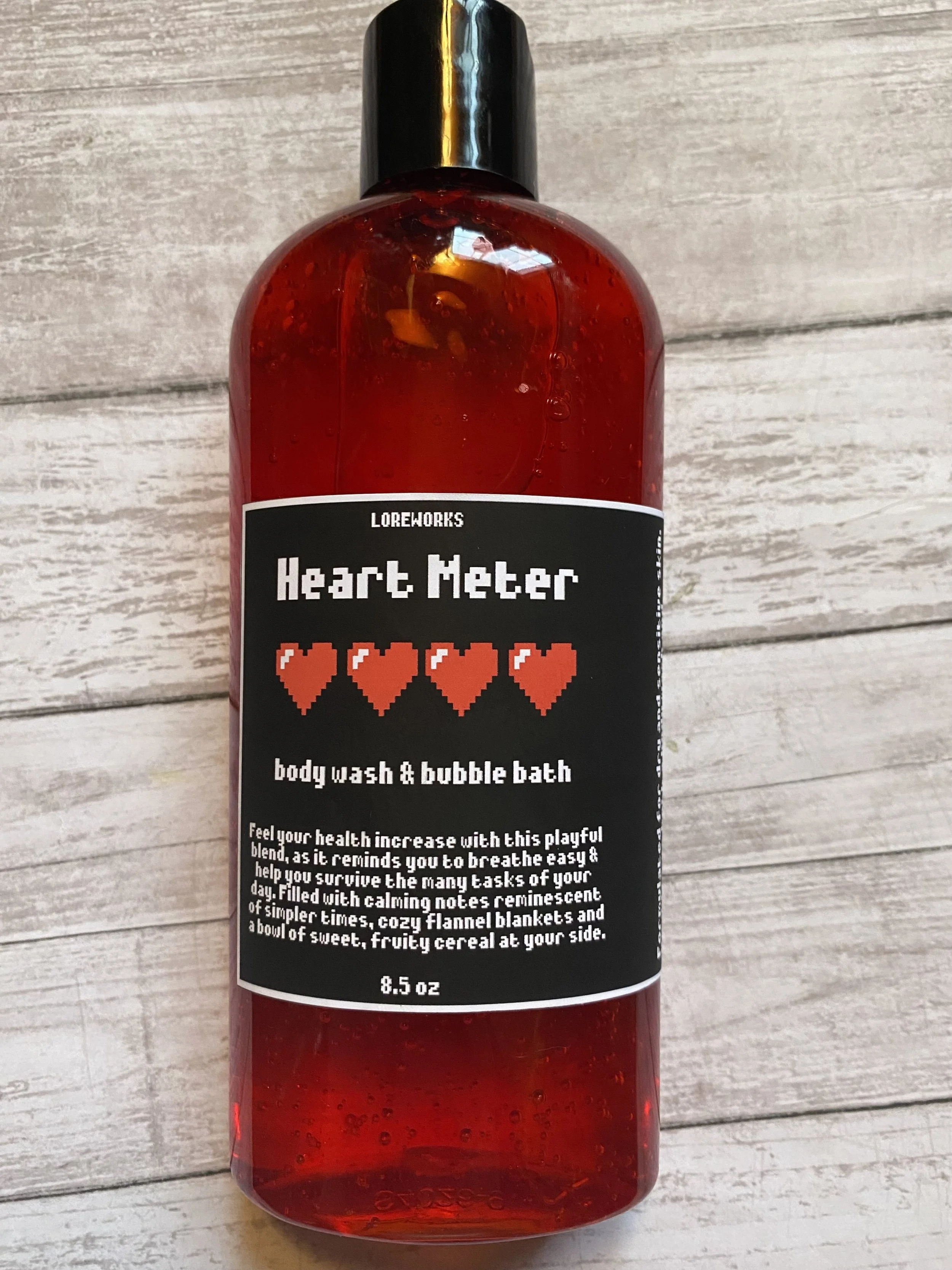 Heart  Meter Body Wash