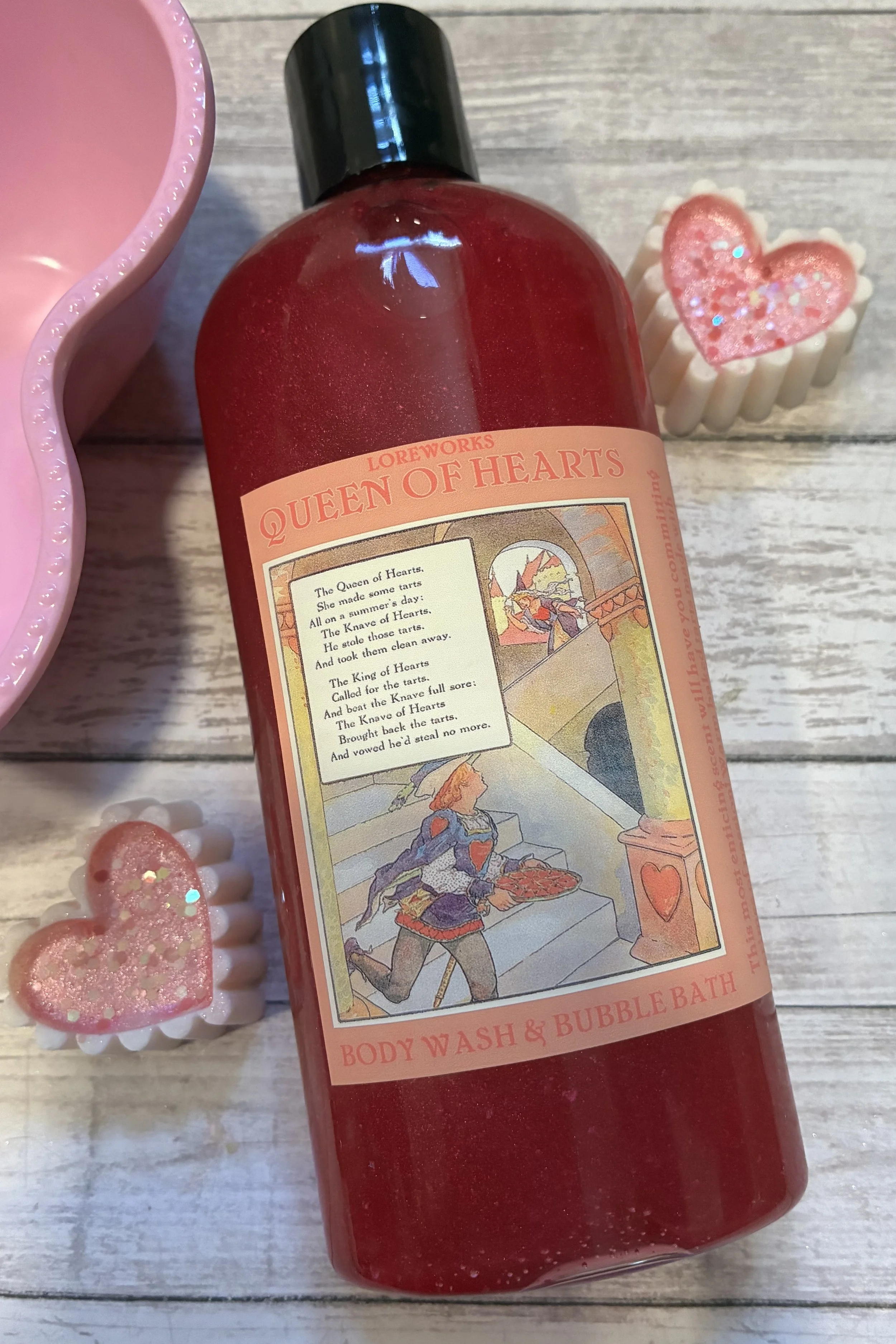 Queen Of Hearts Body Wash