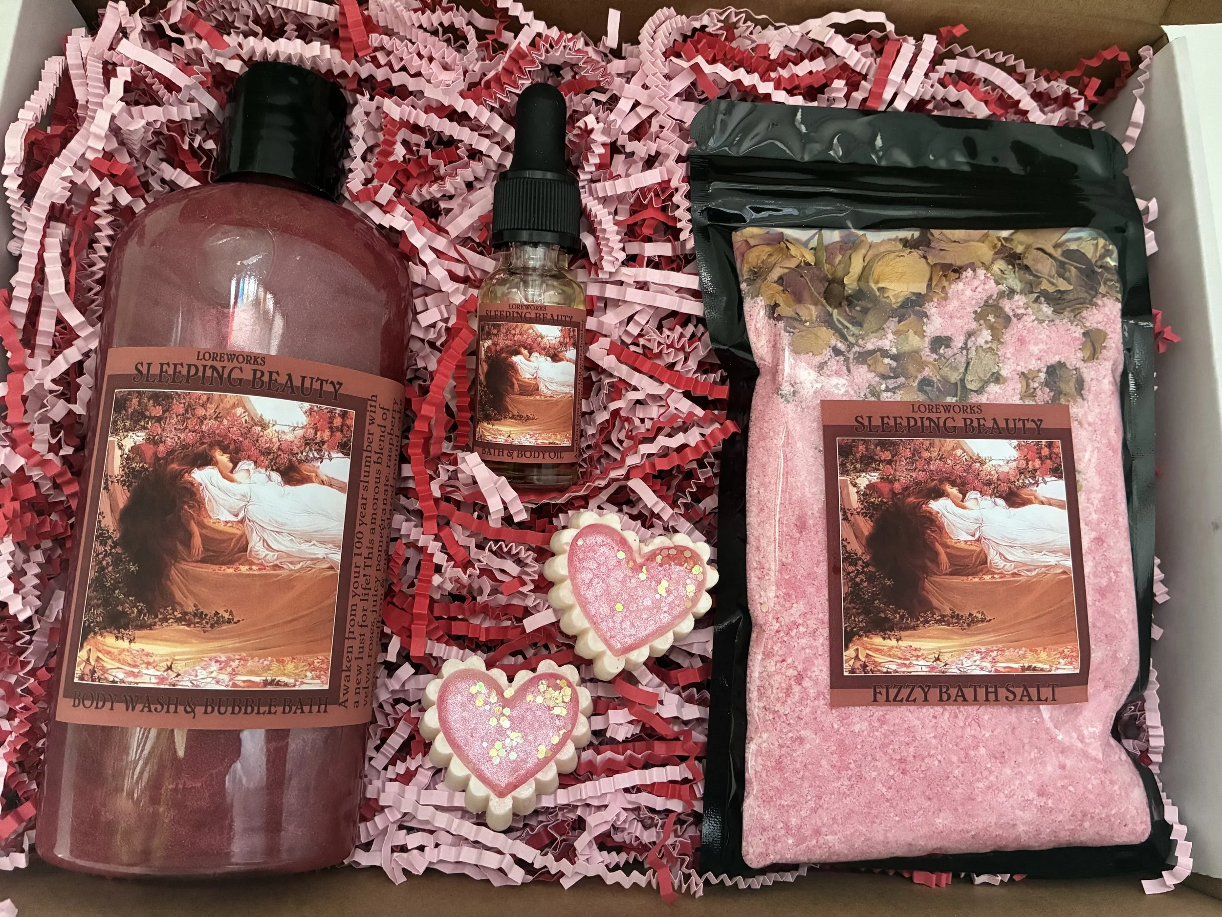 Sleeping Beauty Bath Set
