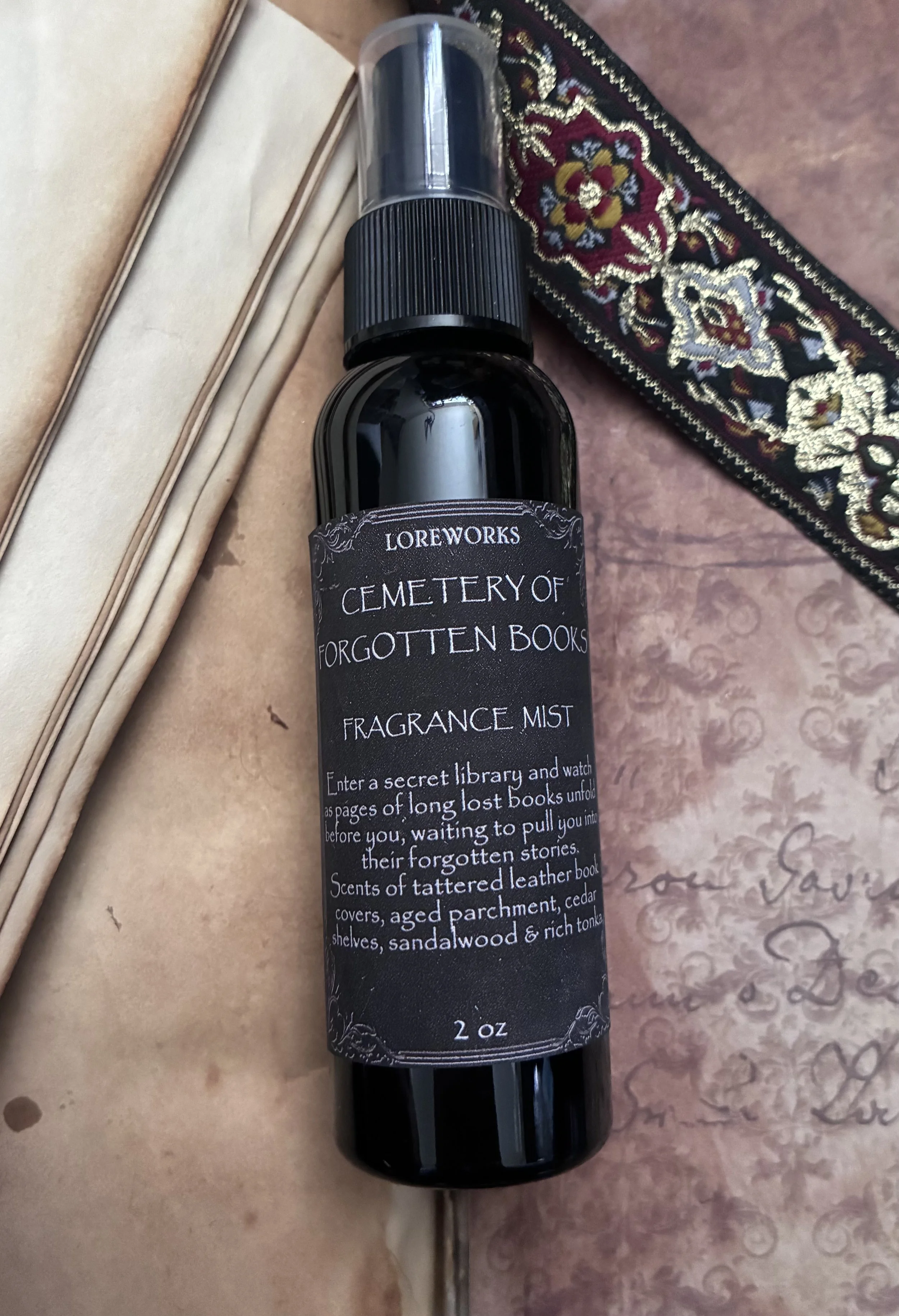 Cemetary Of Forgotten Books Fragrance Mist