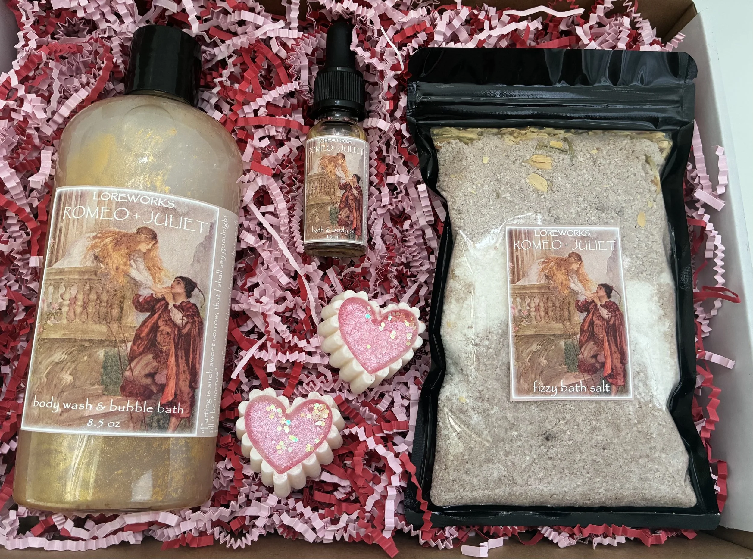 Romeo & Juliet Bath Set