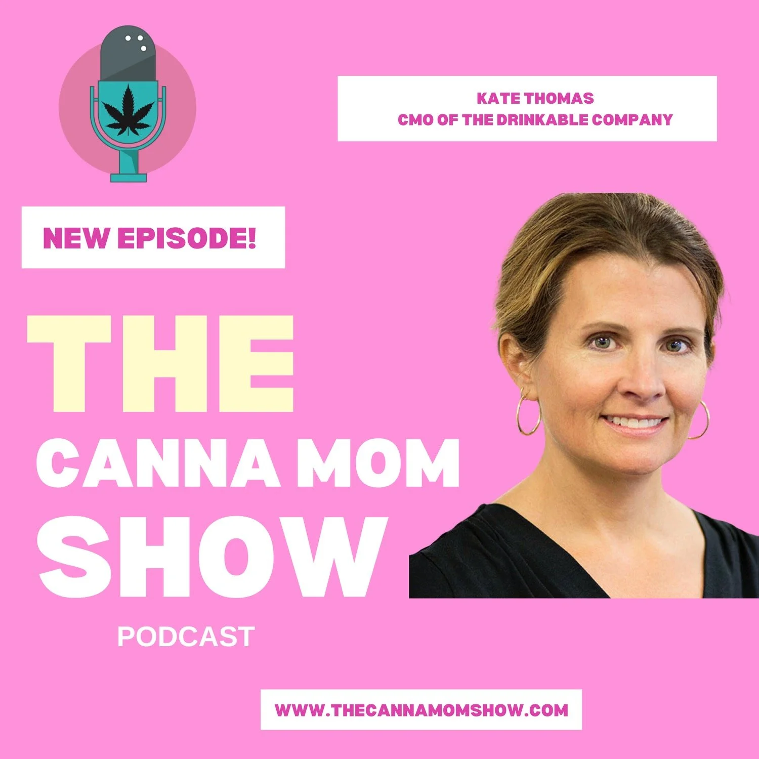 Kate Thomas Promoting Functional Canna Beverages