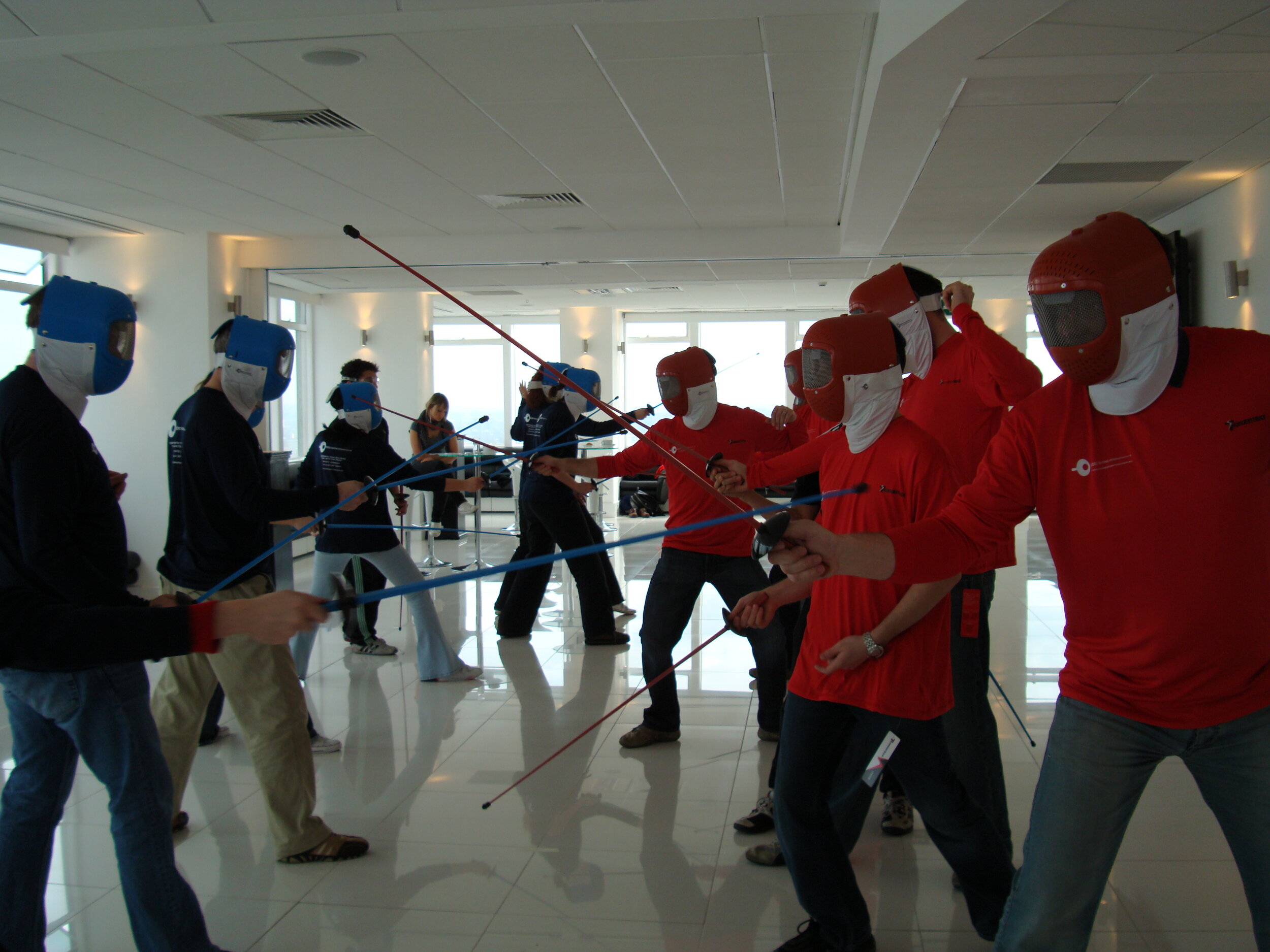  Olympic fencing: corporate team building that gets the point! 