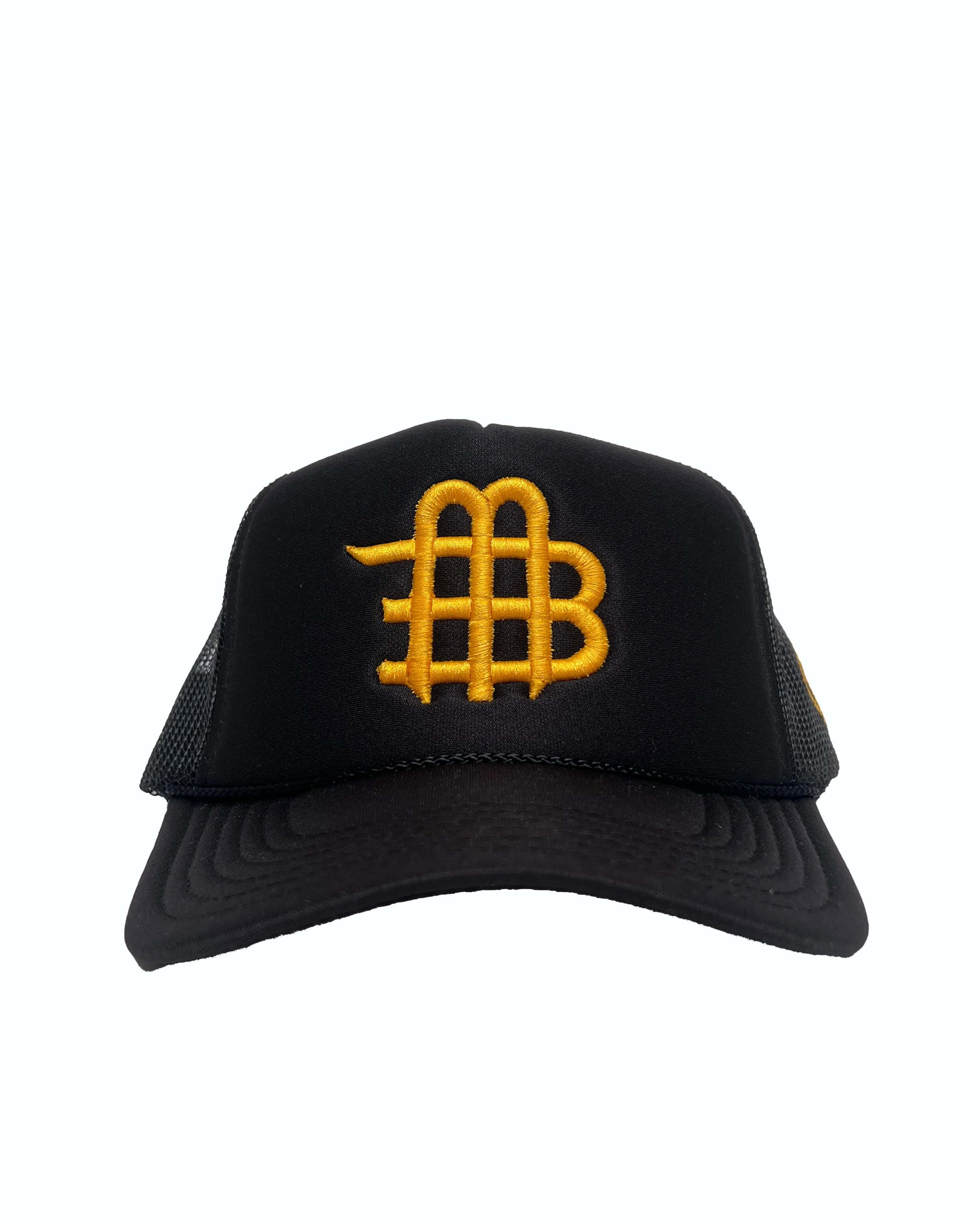 BLACK CAT TRUCKER HAT