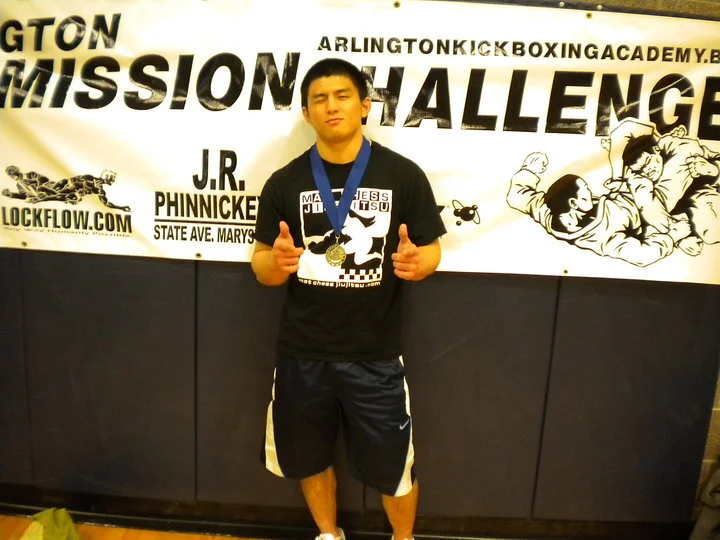 The graphic was printed on t-shirts and worn by several competitors.
