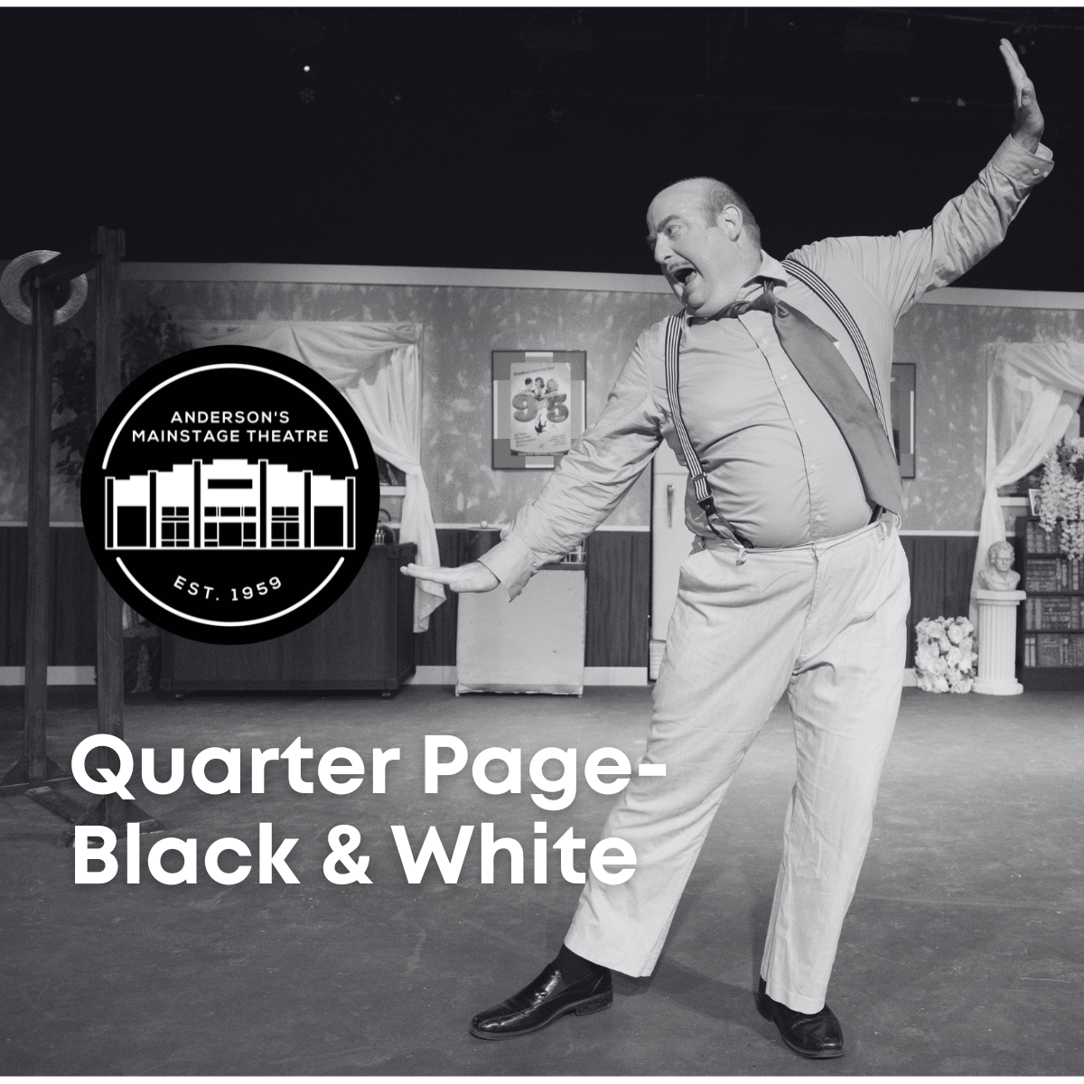Program Ad - Quarter Page B&W