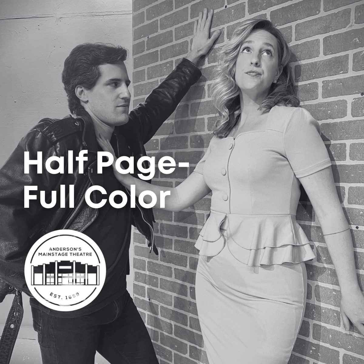 Program Ad - Half Page B&W