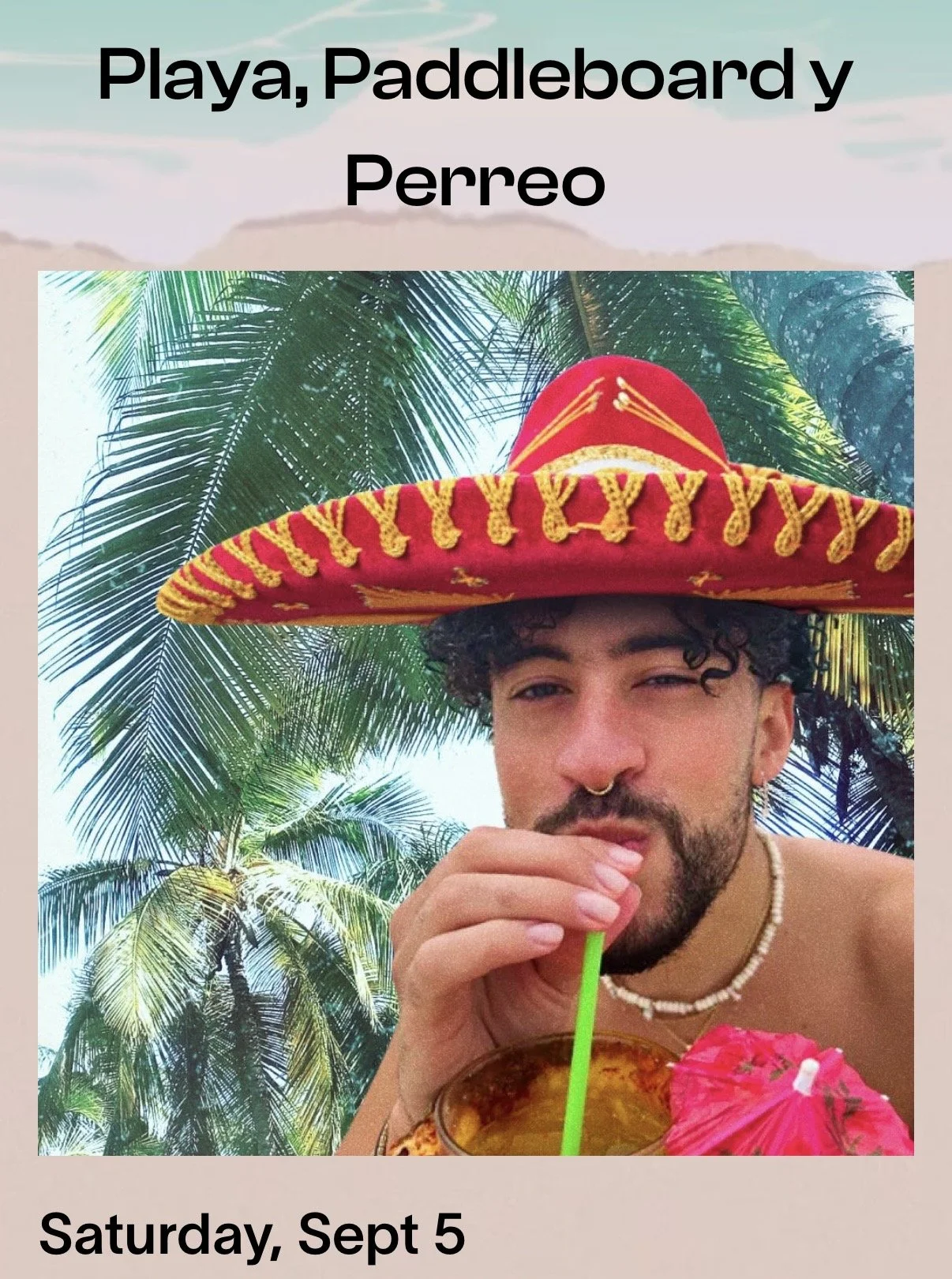 Playa, Paddleboard y Perreo