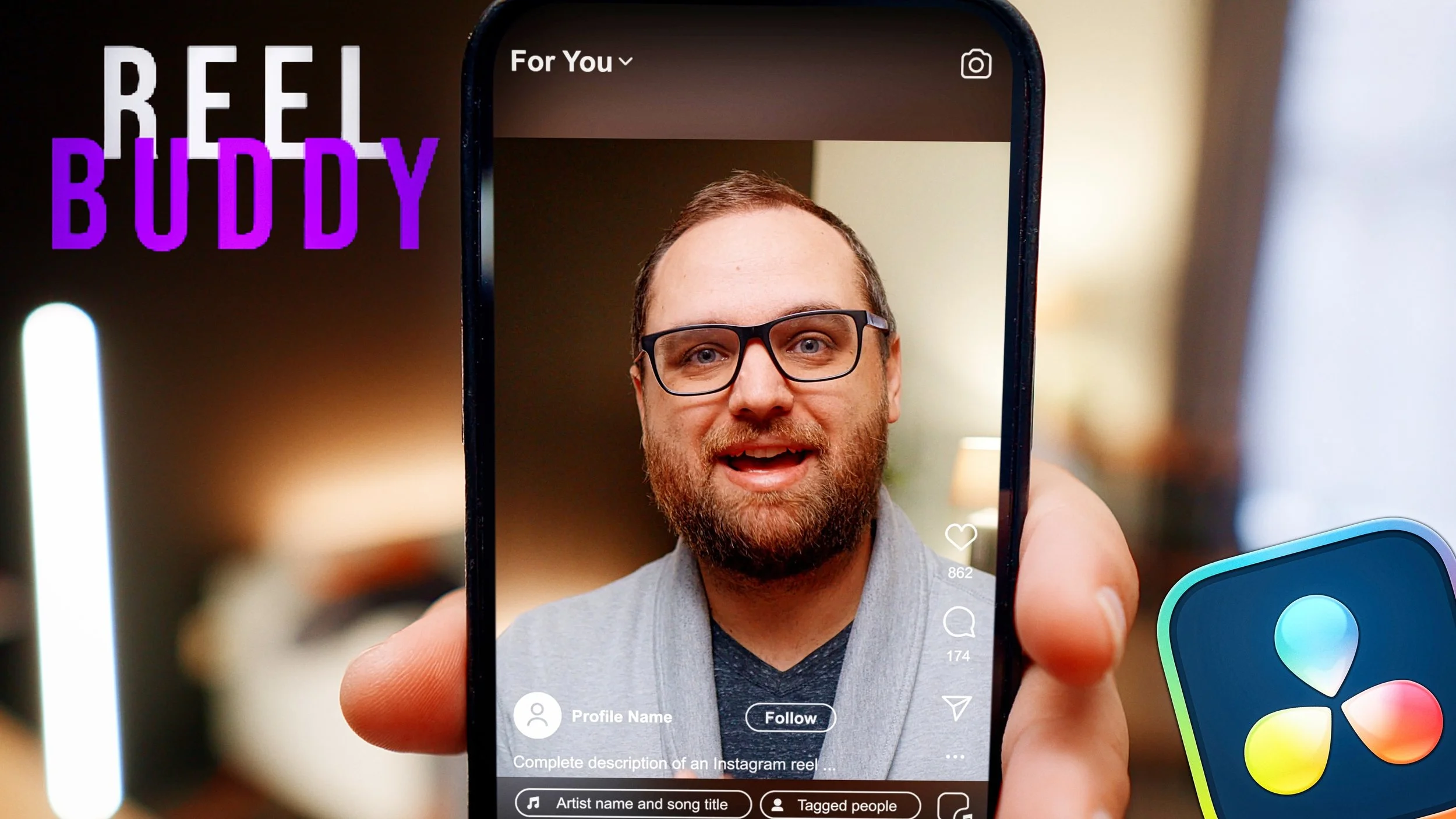 CREATE BETTER Reels in DaVinci Resolve with Reel Buddy!