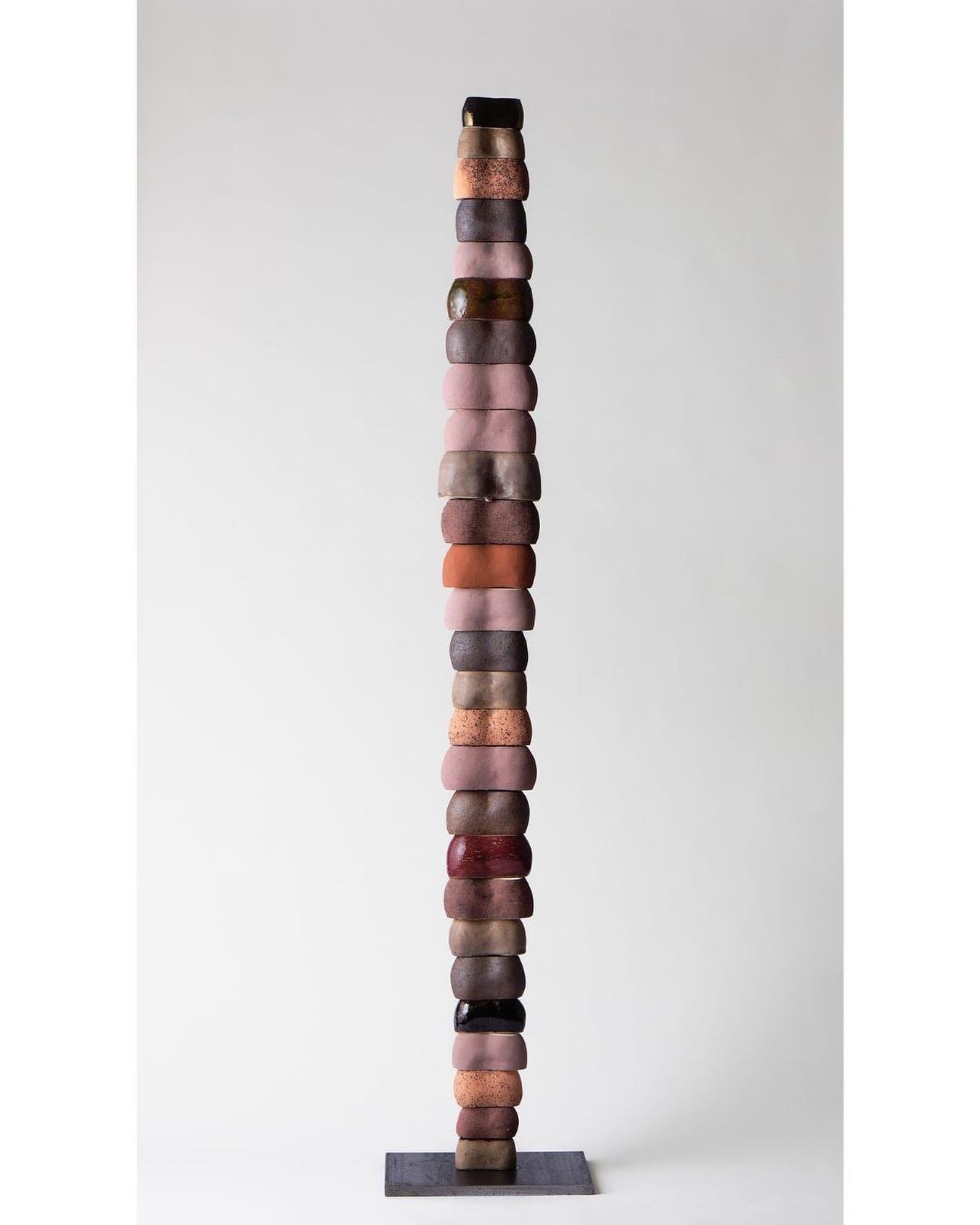 I&rsquo;m so pleased with this Knuckle Totem and even more pleased to make another (this one is sold) for a lovely commission 🩷

I 🩷 making these works. Each part is so enjoyable.

I love making the form, the scale, refining the shape, how each knu