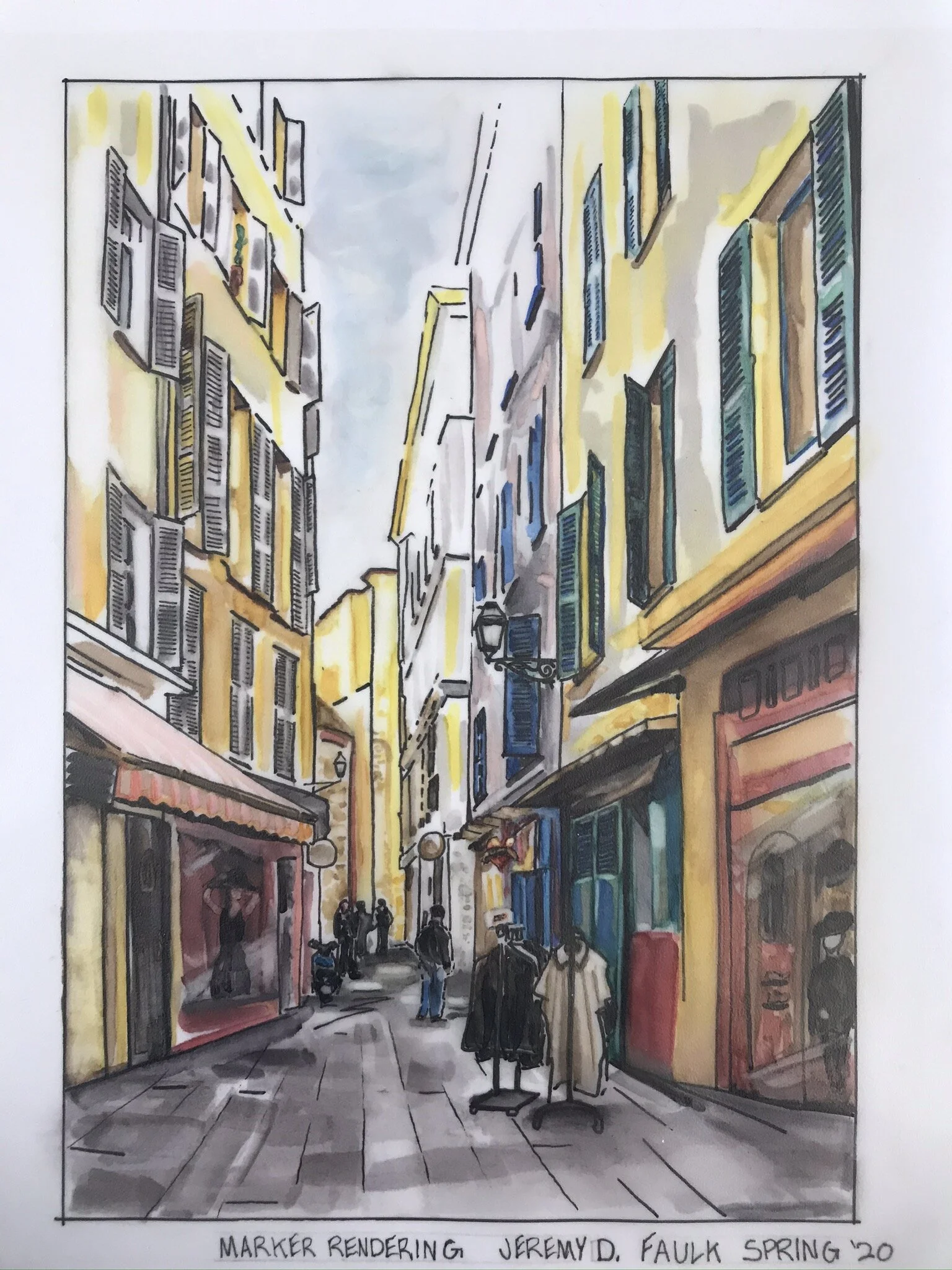  Pen and marker rendering 