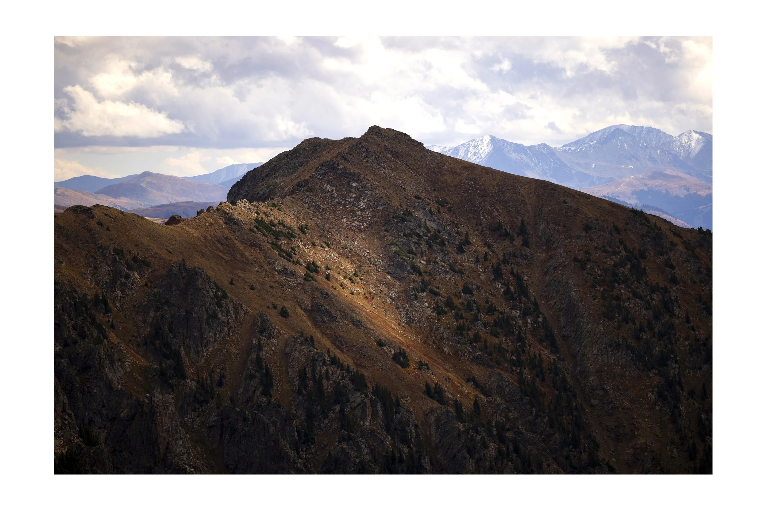Gentle with the Mountains, Unnamed Peak Above Booth Lake, Gore Range, Colorado, 2023