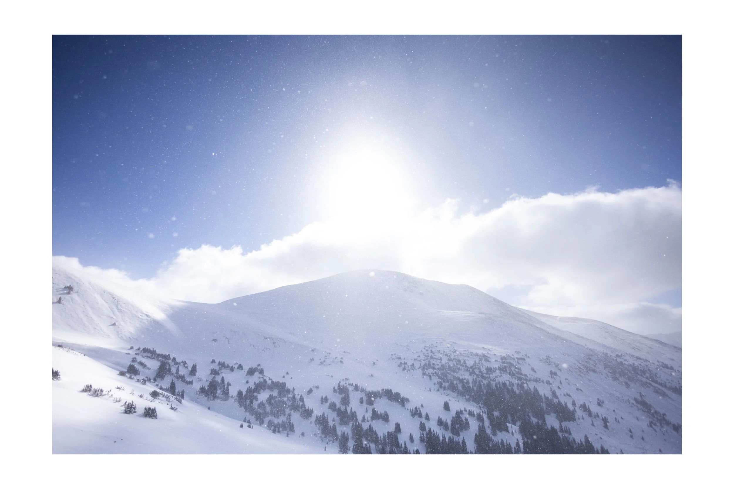 Winter Glitter, Mt. Parnassus, Front Range, Colorado, 2023
